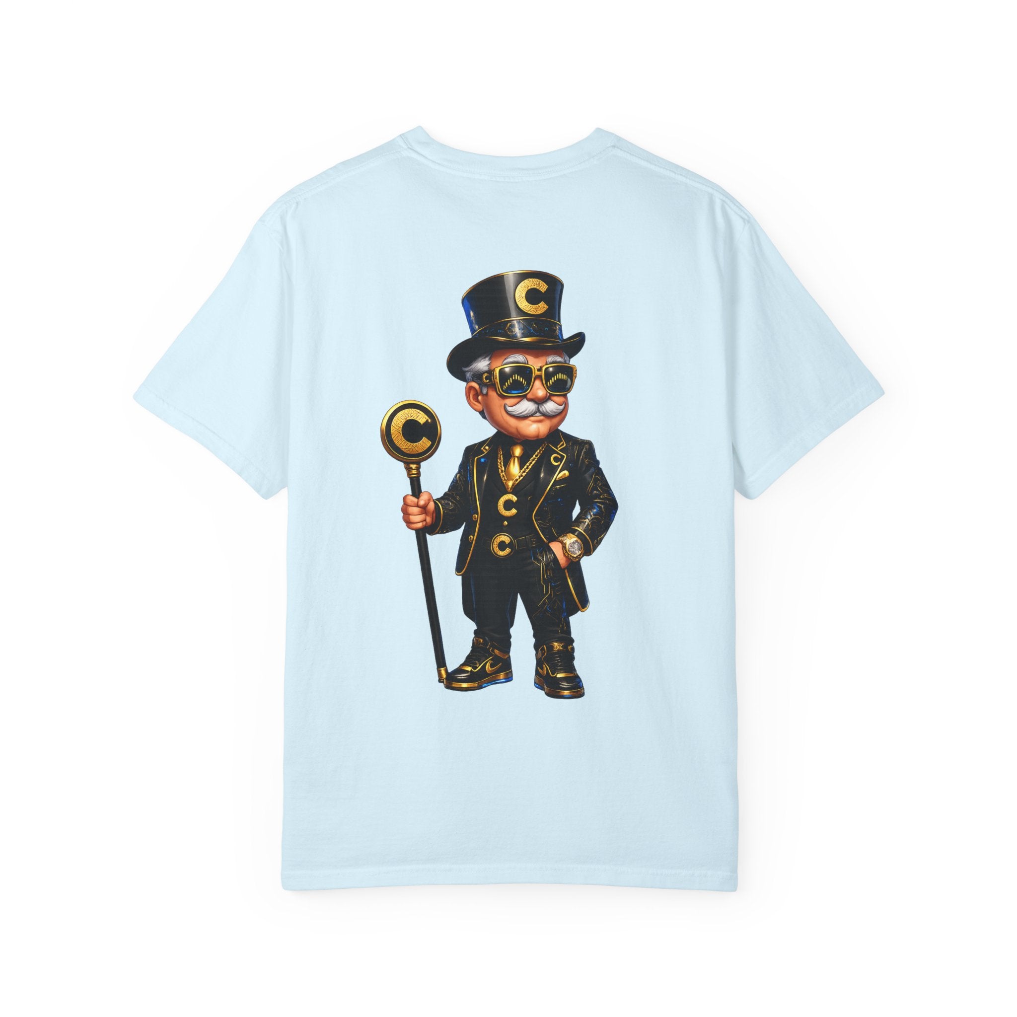 Uncle Canton Chest & Back Tee – Vintage Garment-Dyed T-Shirt