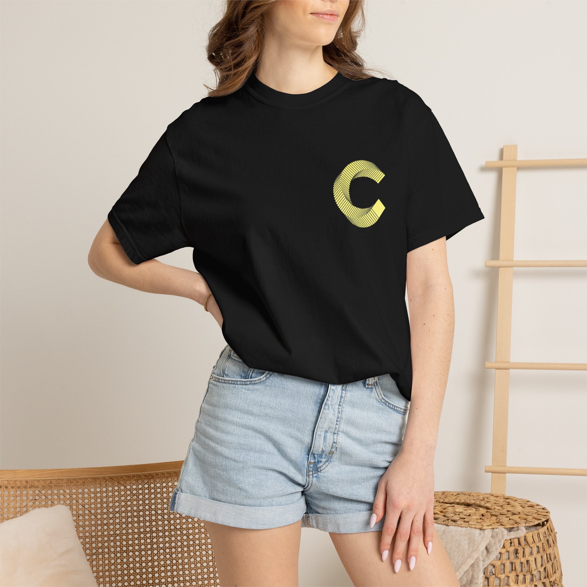 Uncle Canton Chest & Back Tee – Vintage Garment-Dyed T-Shirt
