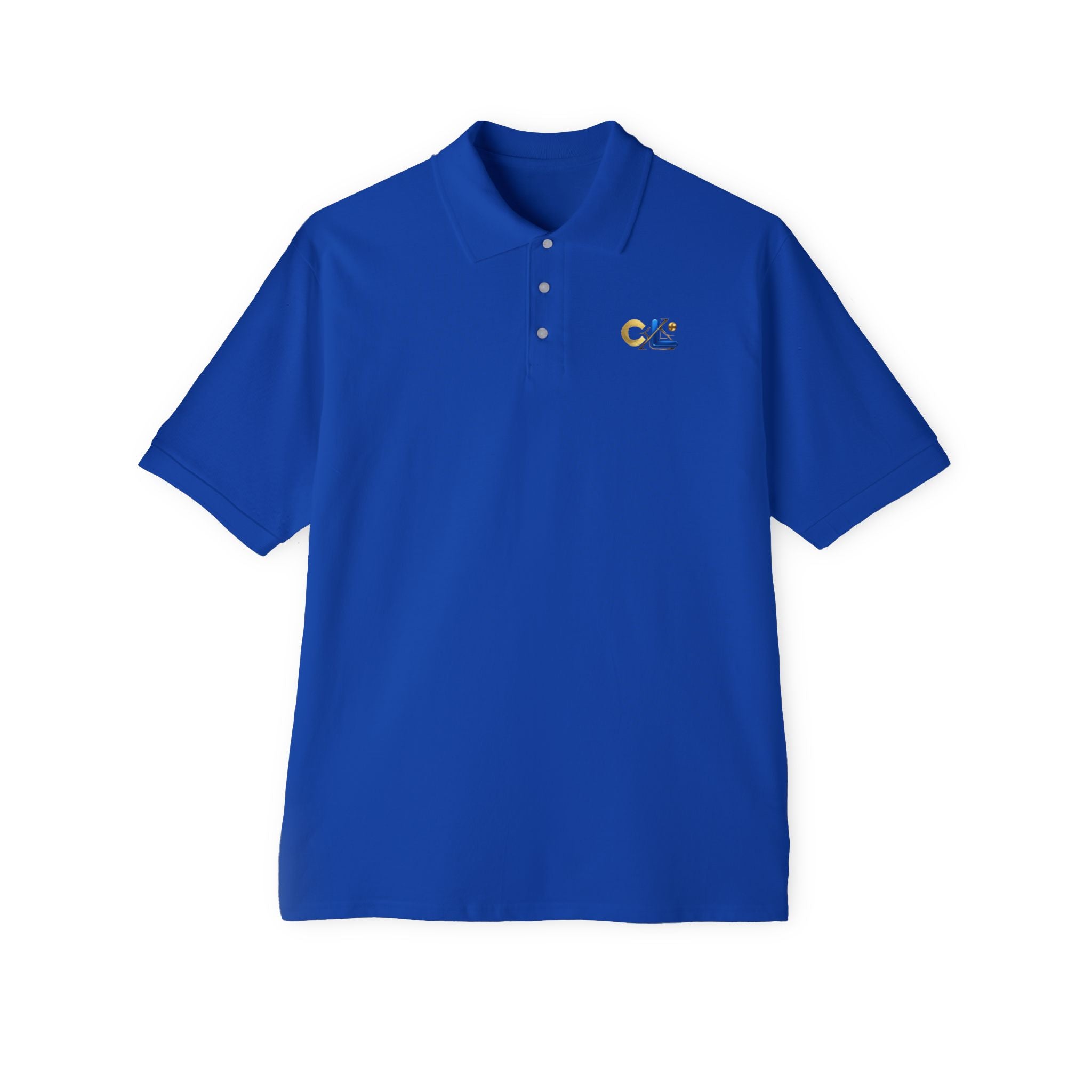 LongView Compute Piqué Polo – Embroidered C·L Golf Polo