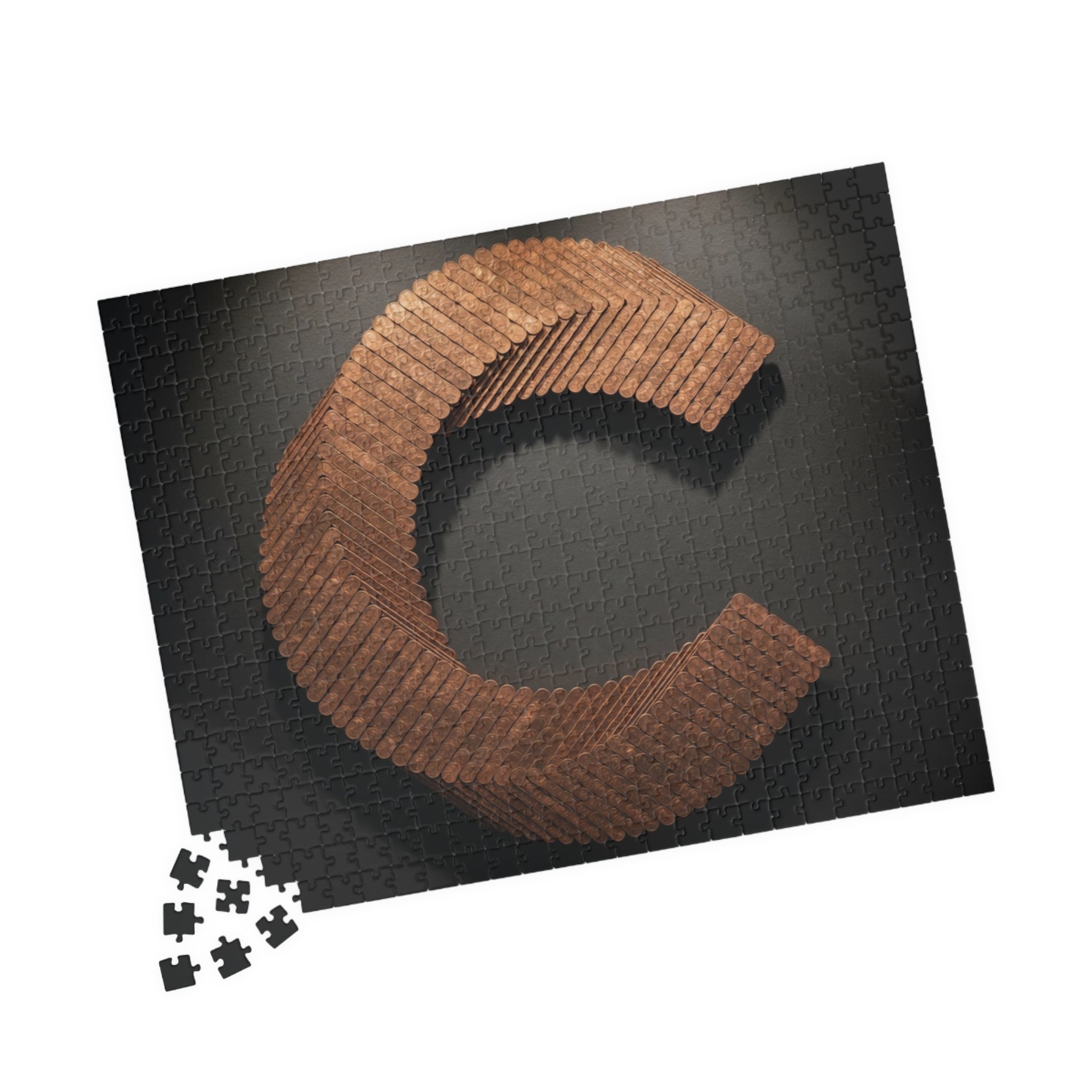 Canton Coin 'C' Jigsaw Puzzle – LongView Compute Puzzle
