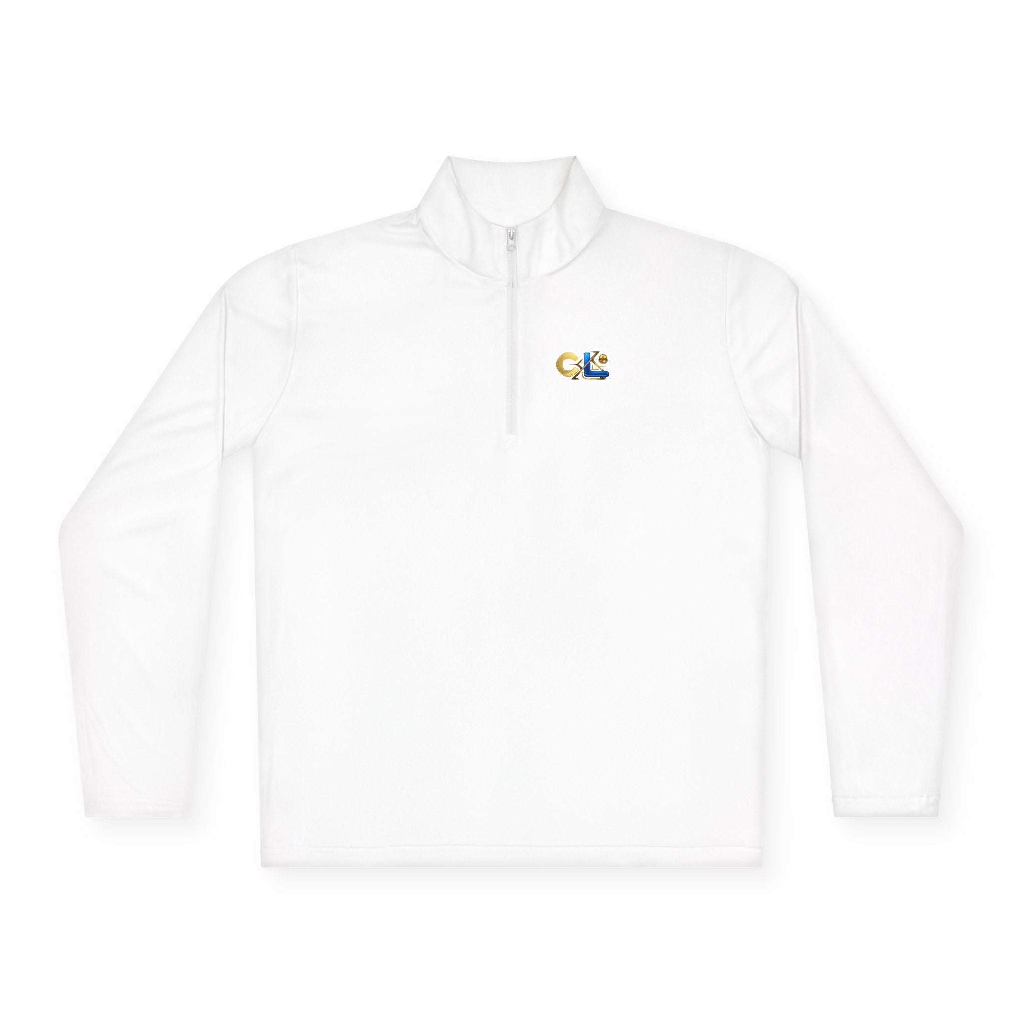 LongView Compute Quarter-Zip Pullover – Minimal Logo Athletic Top