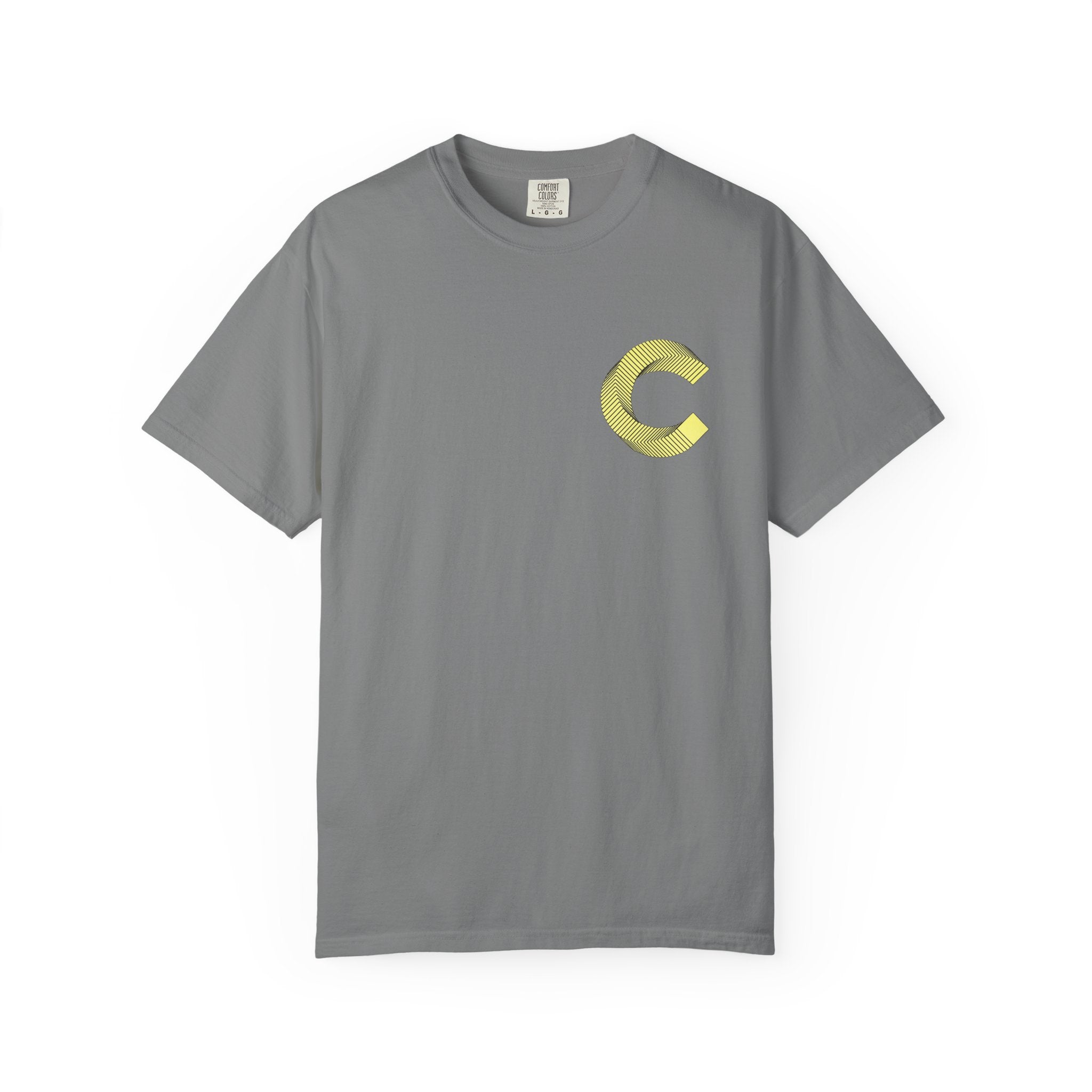 Uncle Canton Chest & Back Tee – Vintage Garment-Dyed T-Shirt