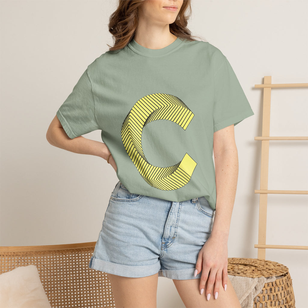 Canton Coin 'C' Garment-Dyed Tee – LongView Compute Shirt