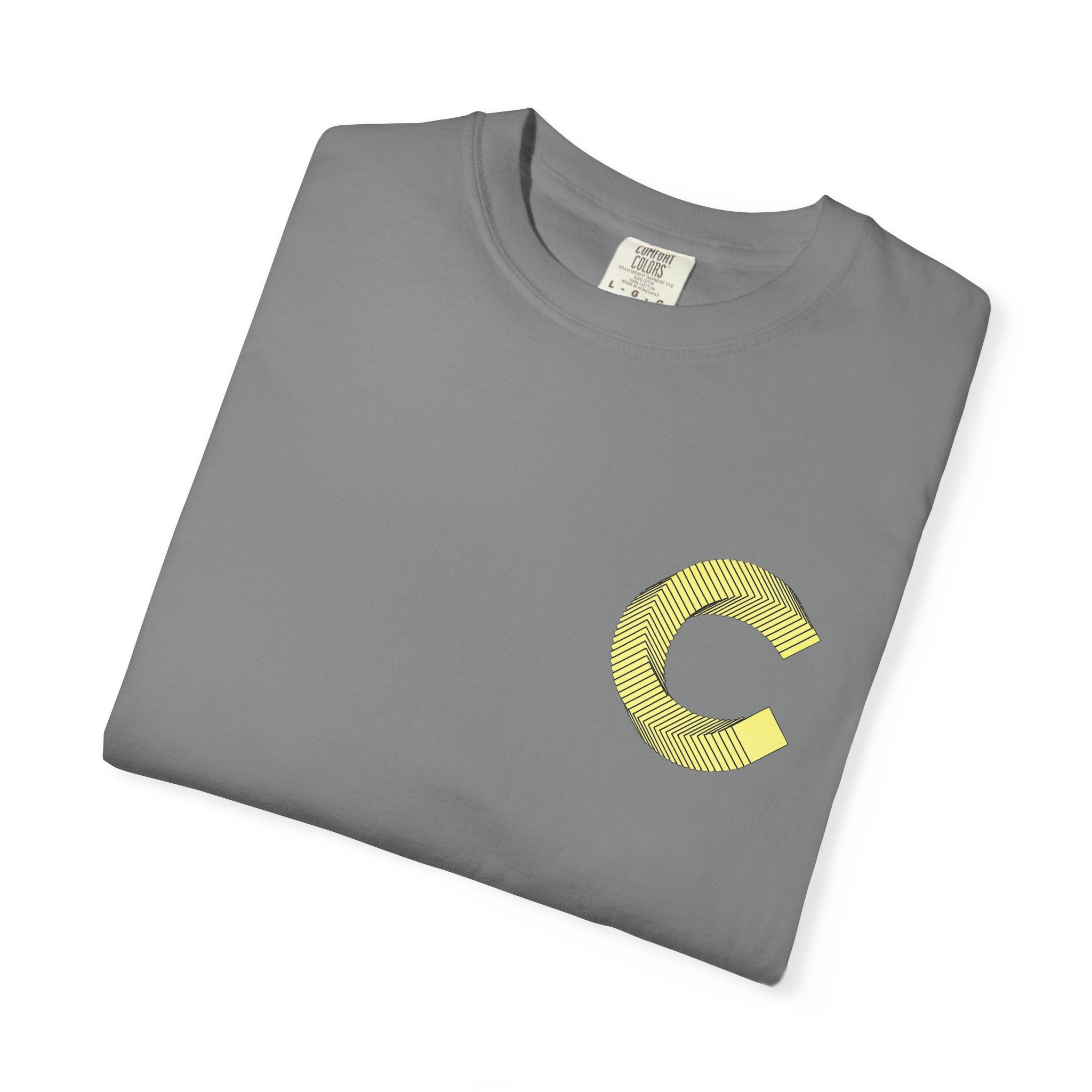 Uncle Canton Chest & Back Tee – Vintage Garment-Dyed T-Shirt