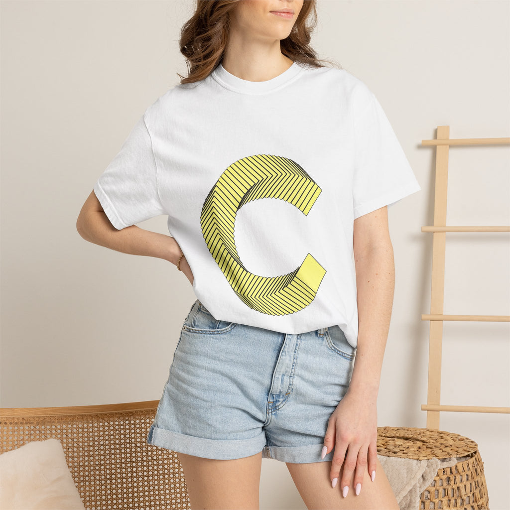 Canton Coin 'C' Garment-Dyed Tee – LongView Compute Shirt