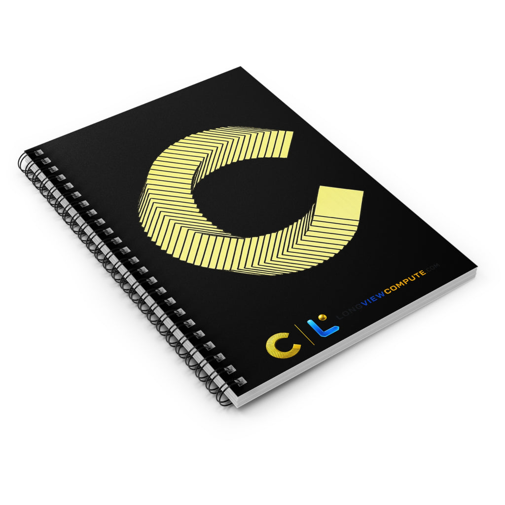 Canton Coin 'C' Spiral Notebook – Ruled Journal