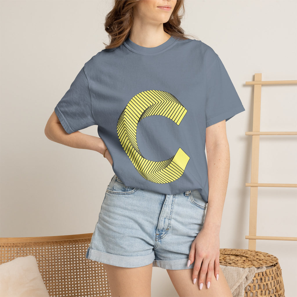 Canton Coin 'C' Garment-Dyed Tee – LongView Compute Shirt