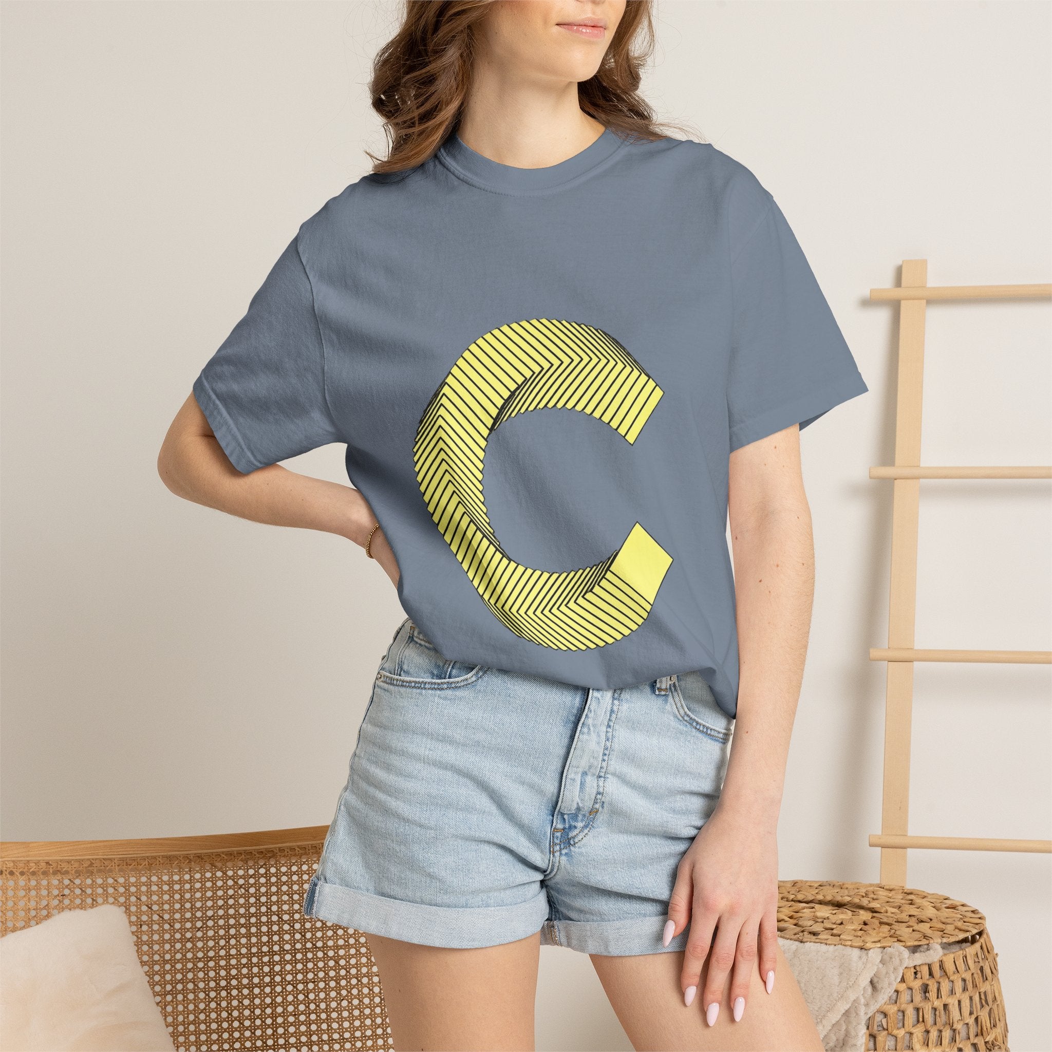 Canton Coin 'C' Garment-Dyed Tee – LongView Compute Shirt