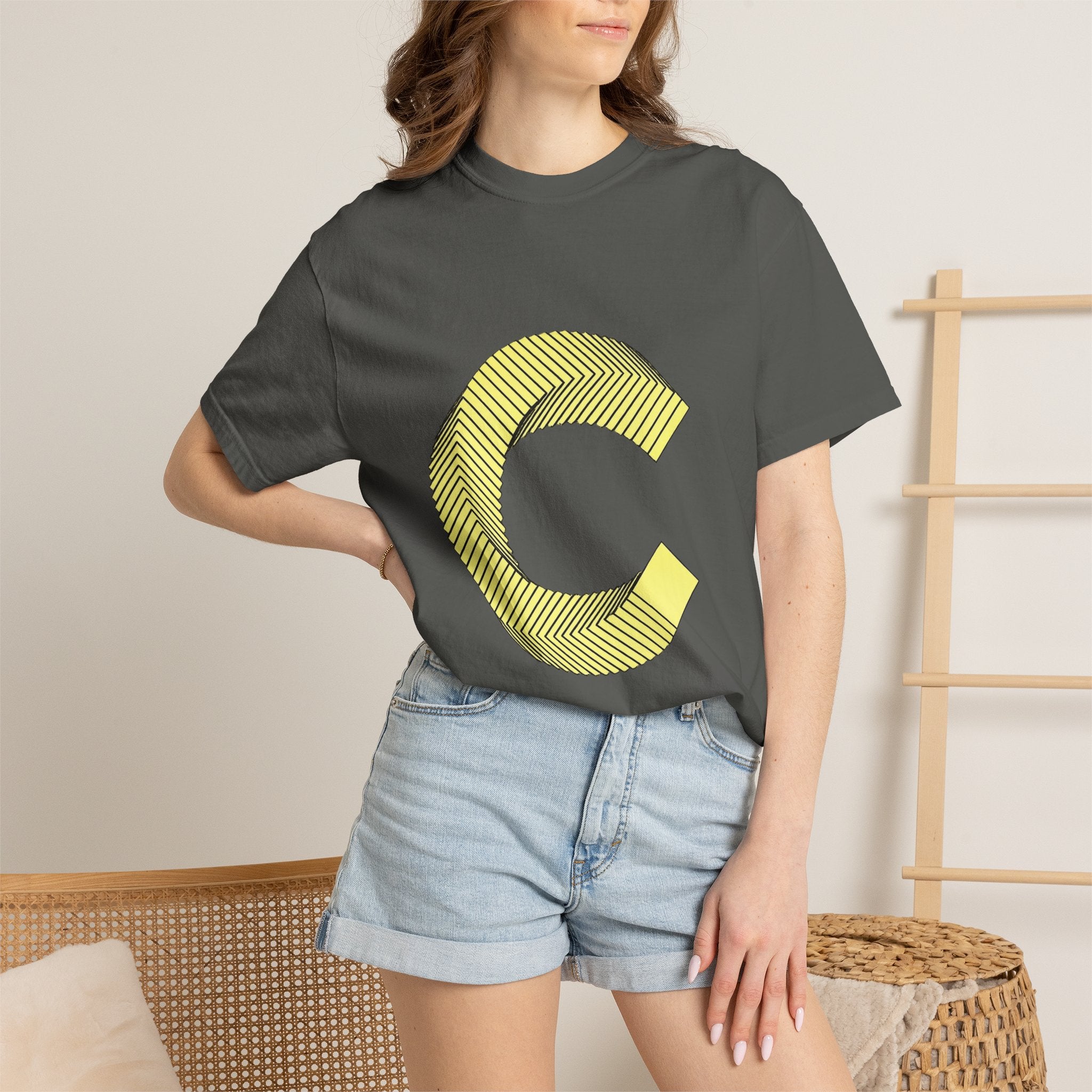 Canton Coin 'C' Garment-Dyed Tee – LongView Compute Shirt