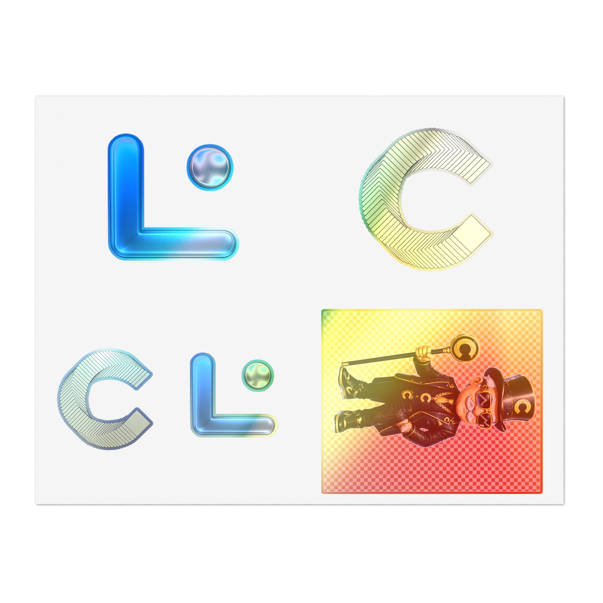 LongView Compute Sticker Pack – Canton Network Die-Cut Sticker Sheet