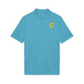 Embroidered Gold Glitter 'C' Polo Shirt — Performance Sport Tee