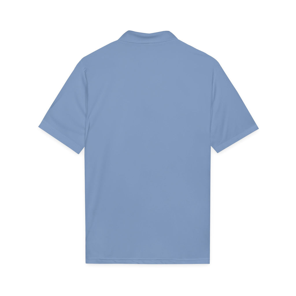 Embroidered Gold 'C' Polo Shirt — Men's Classic Performance Polo