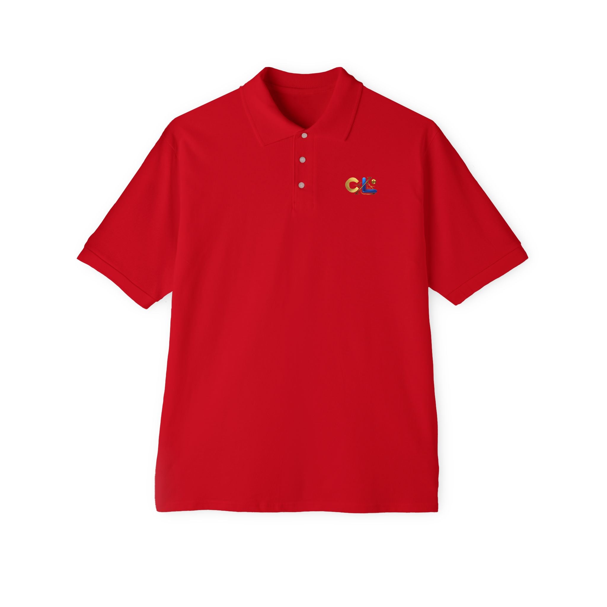 LongView Compute Piqué Polo – Embroidered C·L Golf Polo