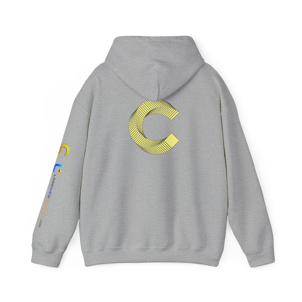 Canton Coin 'C' Hoodie – LongView Compute Monogram Streetwear