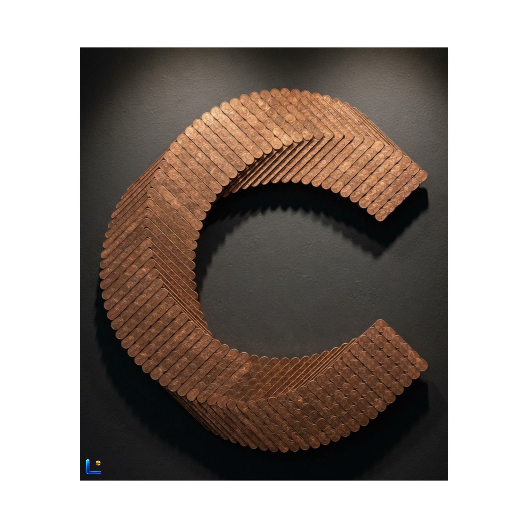 Canton Coin 'C' Poster – Matte Wall Art