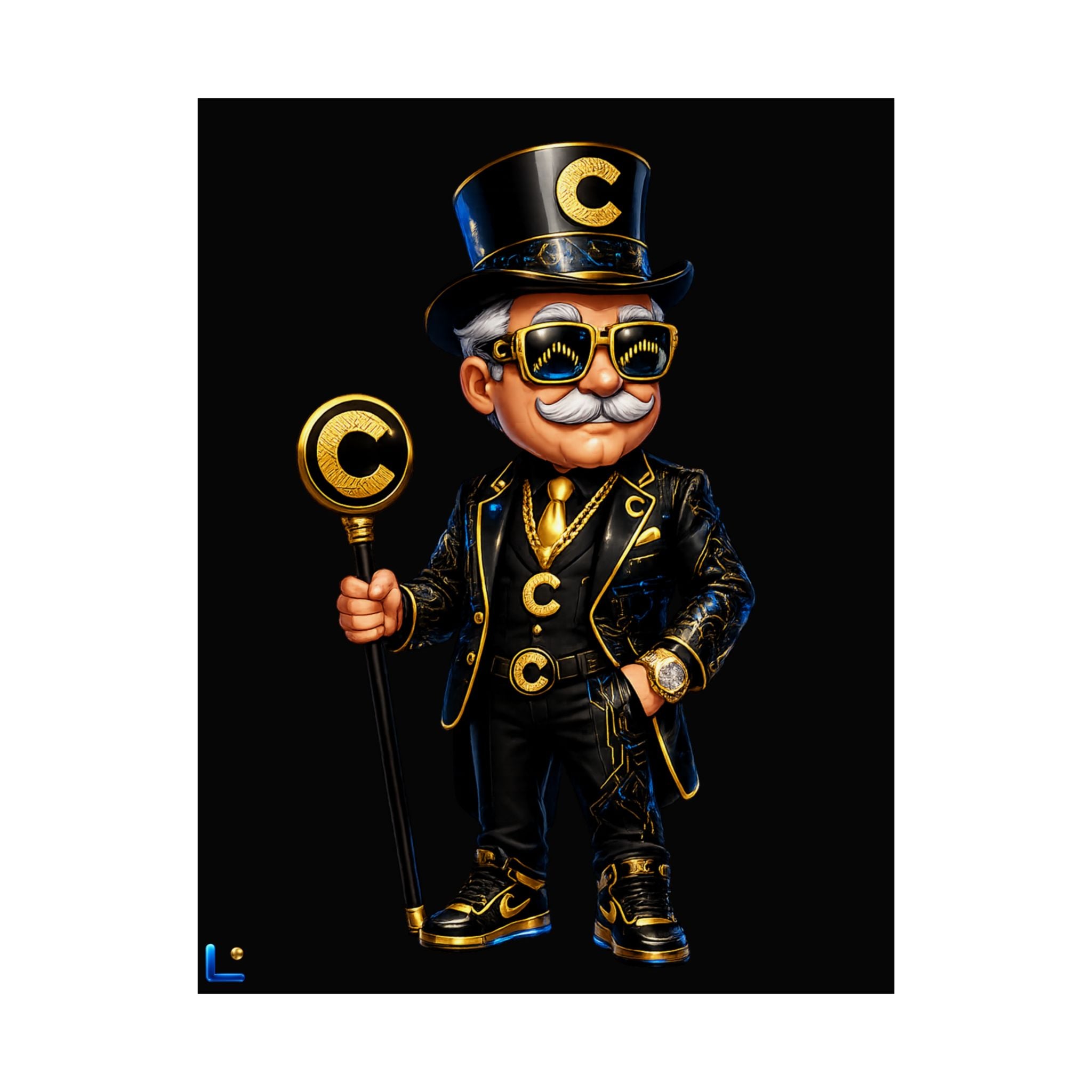 Uncle Canton Poster – Matte Mascot Wall Art