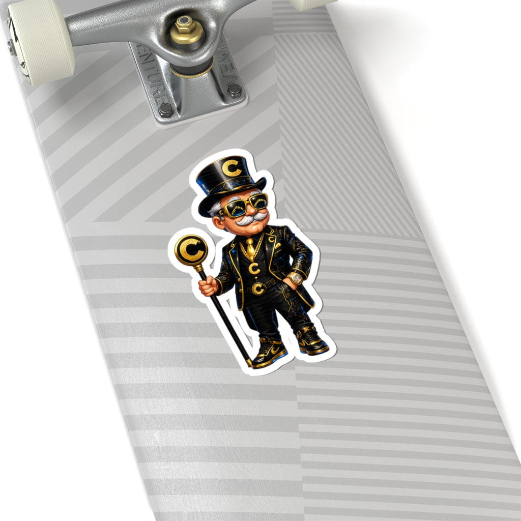 Uncle Canton Mascot Sticker – LongView Compute Die-Cut Vinyl