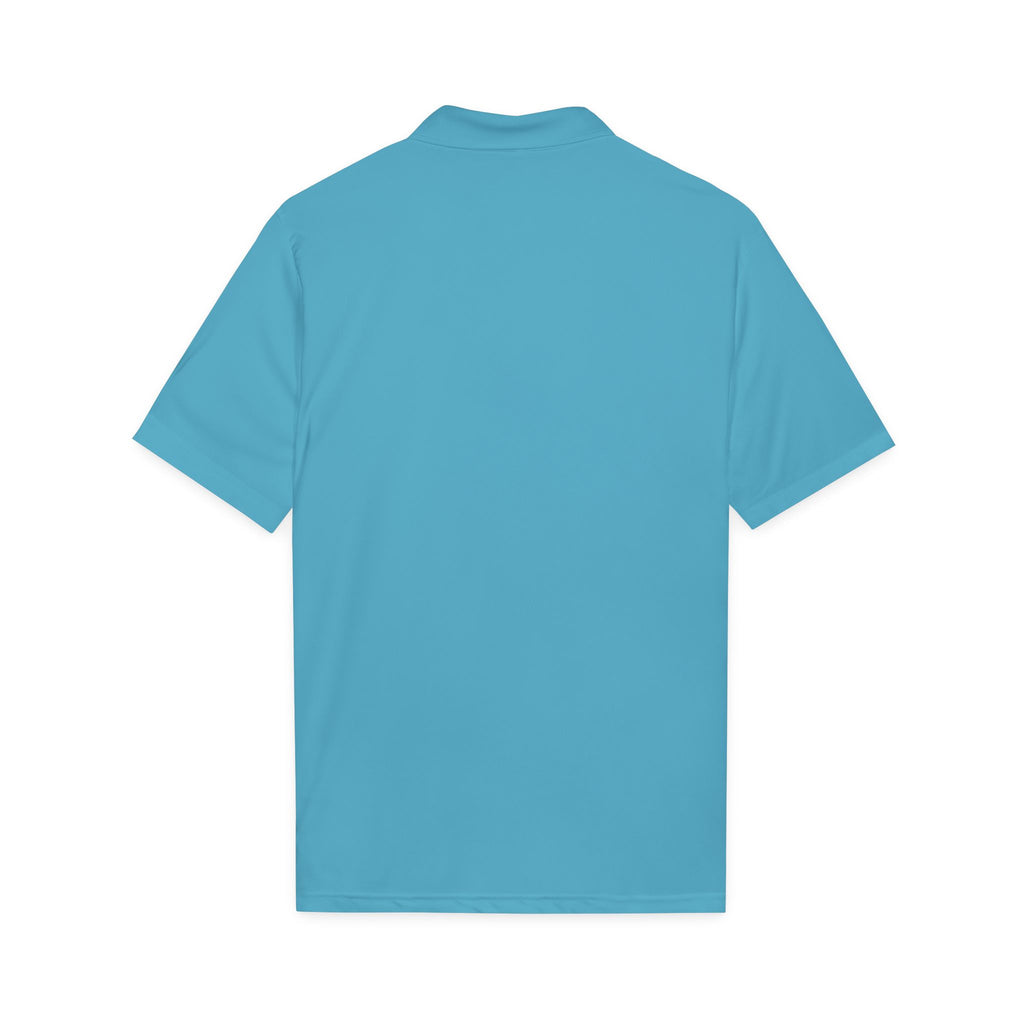 Embroidered Gold 'C' Polo Shirt — Men's Classic Performance Polo