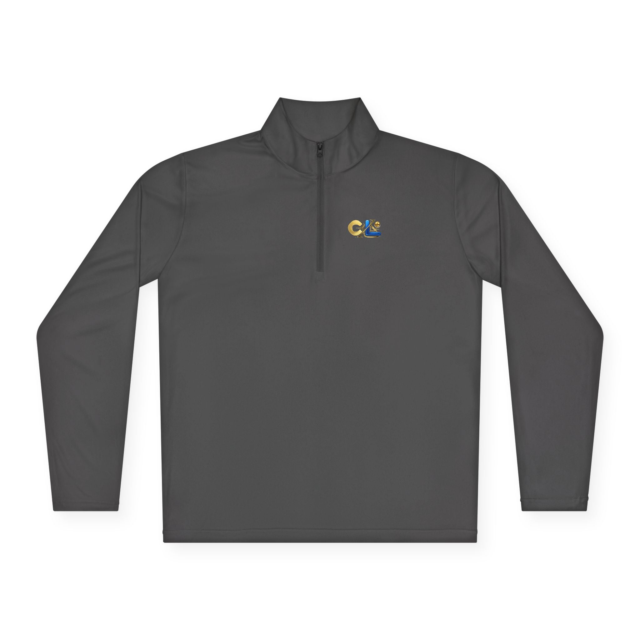 LongView Compute Quarter-Zip Pullover – Minimal Logo Athletic Top