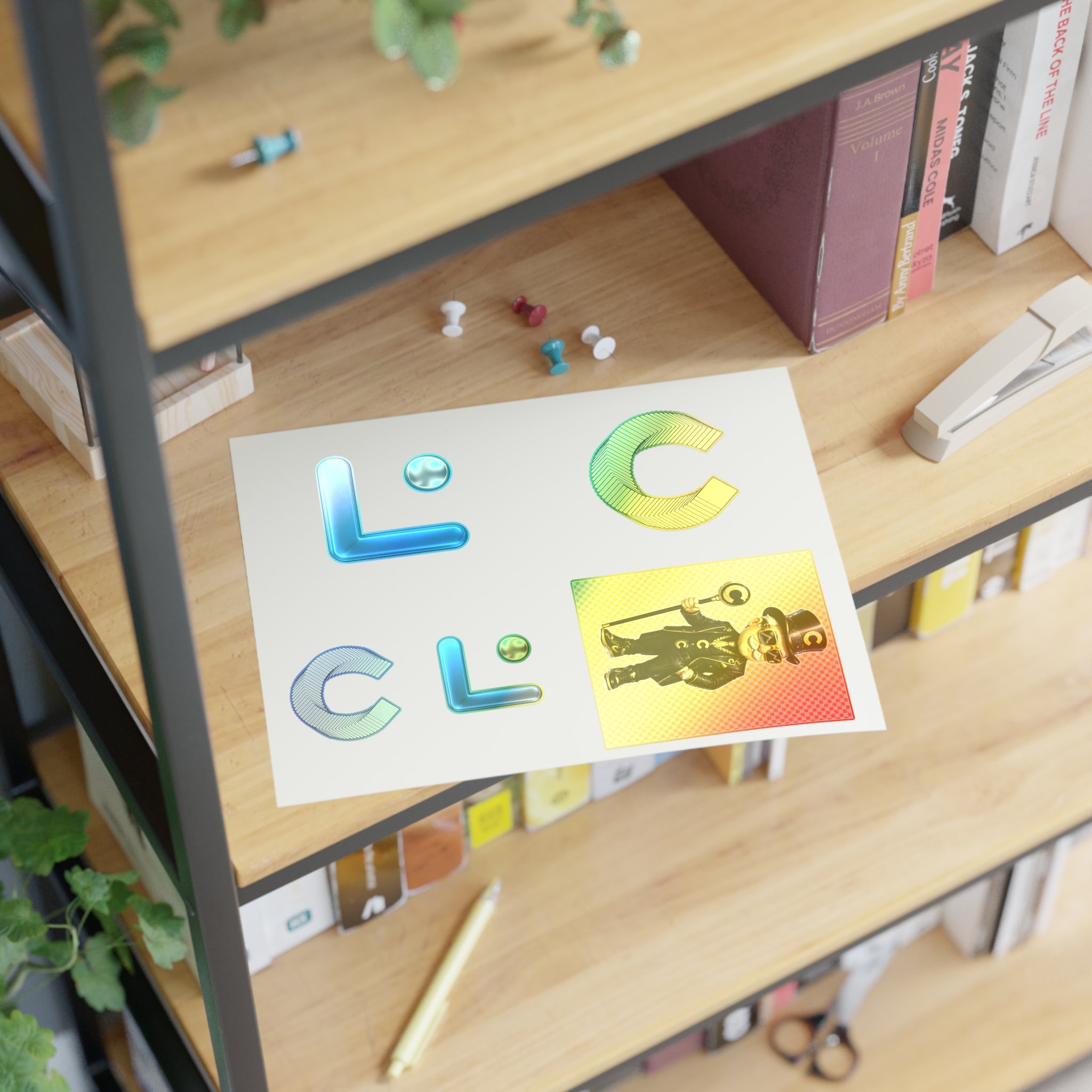 LongView Compute Sticker Pack – Canton Network Die-Cut Sticker Sheet