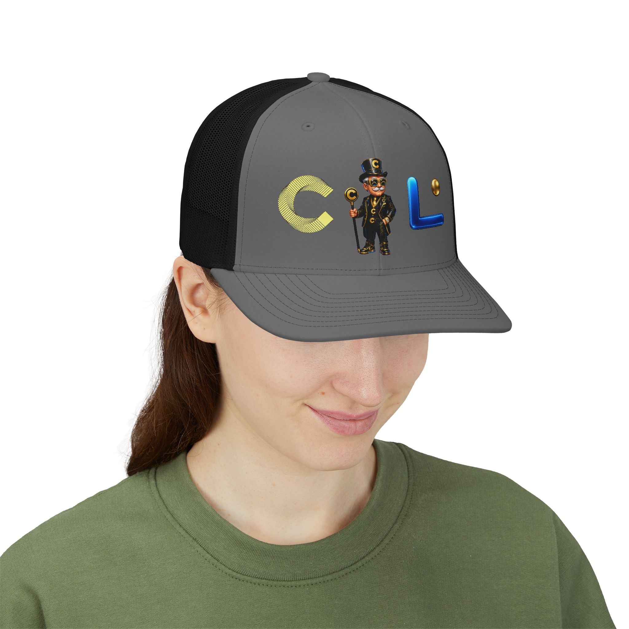 Uncle Canton Trucker Cap – Printed Mesh Snapback