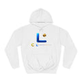 LongView Compute College Hoodie – Blue & Gold Campus Sweatshirt