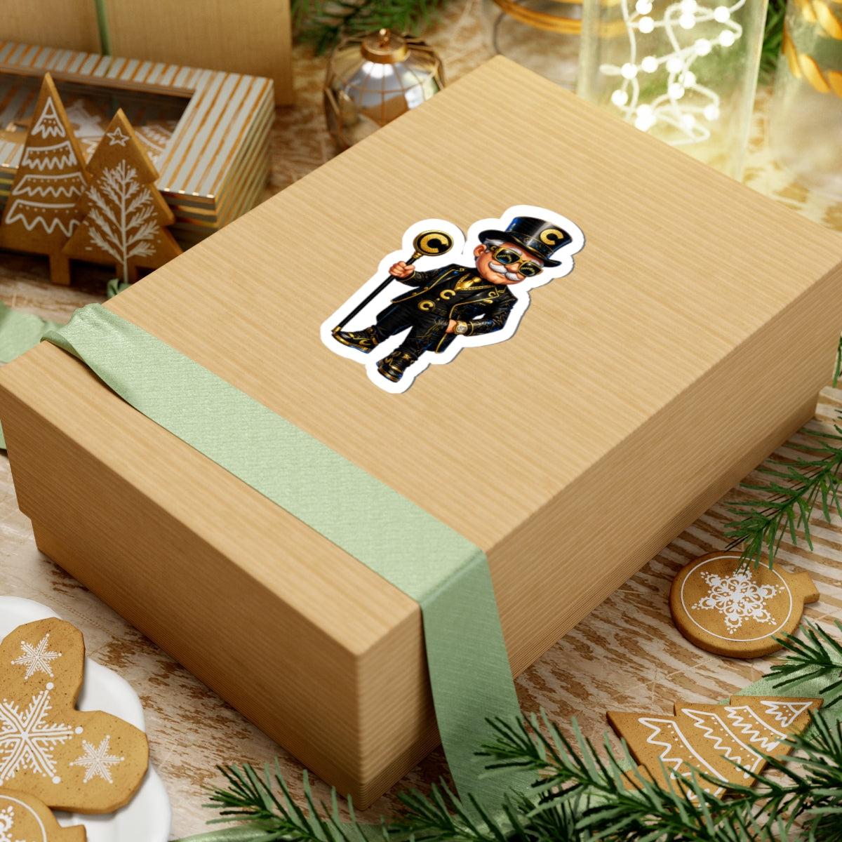 Uncle Canton Mascot Sticker – LongView Compute Die-Cut Vinyl