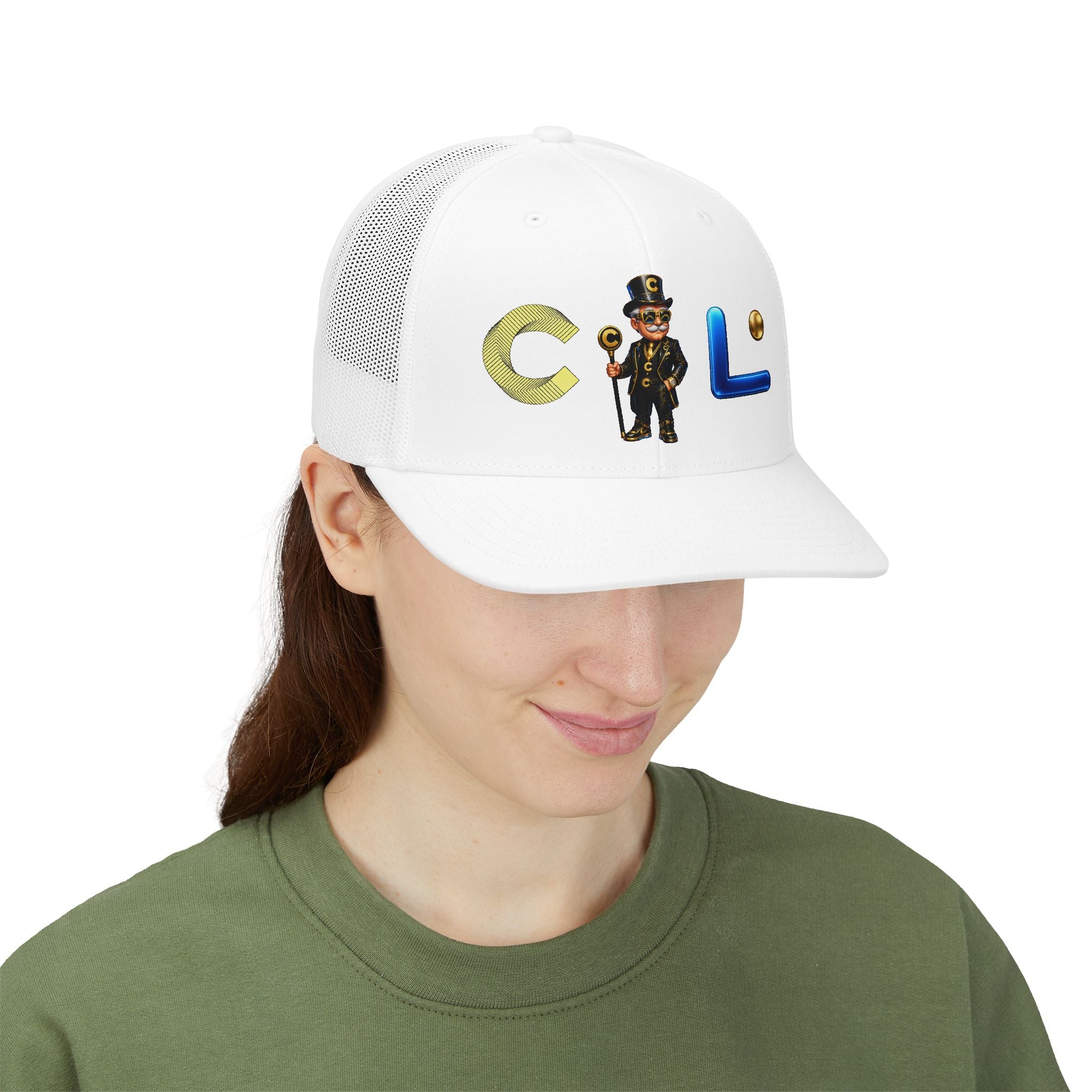Uncle Canton Trucker Cap – Printed Mesh Snapback