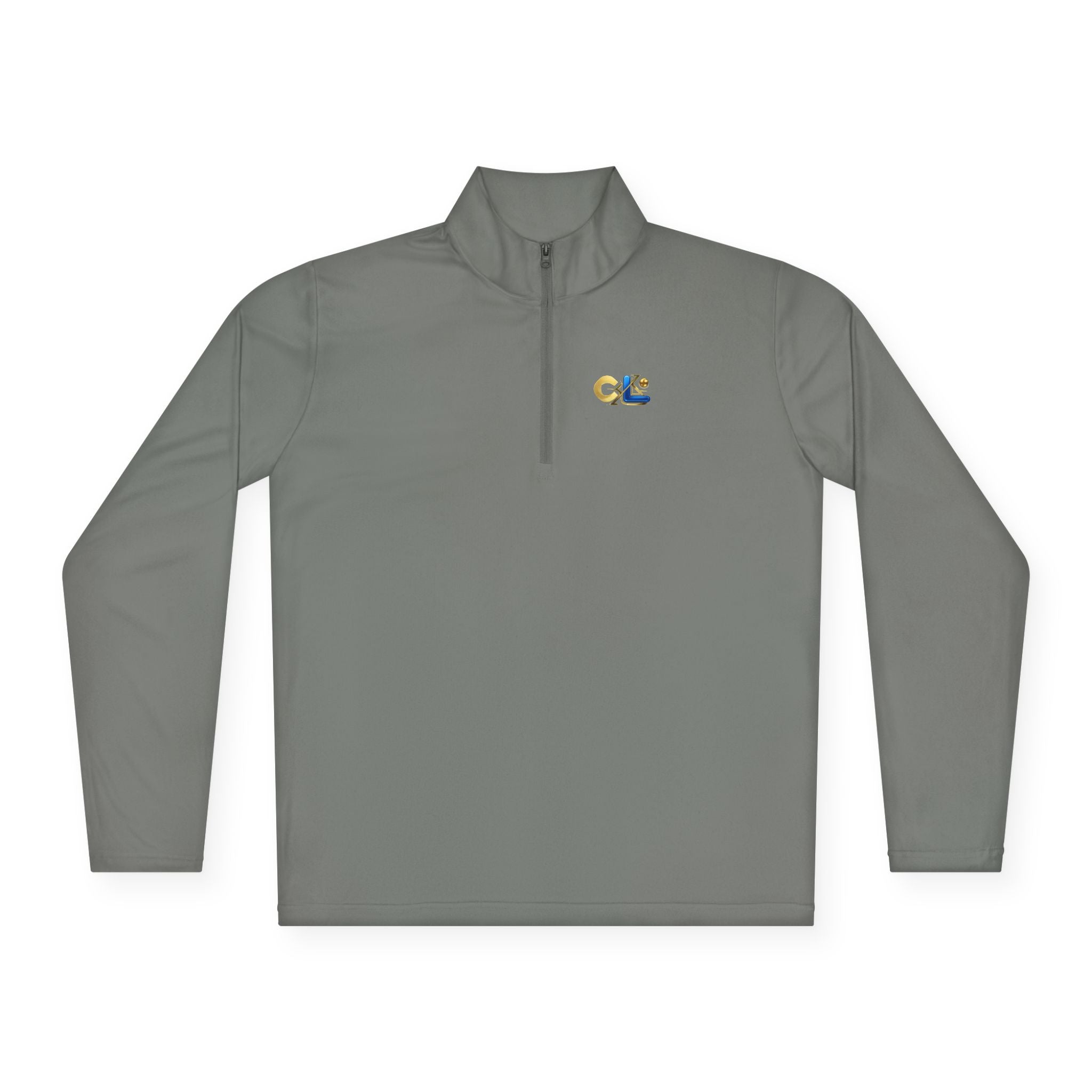 LongView Compute Quarter-Zip Pullover – Minimal Logo Athletic Top