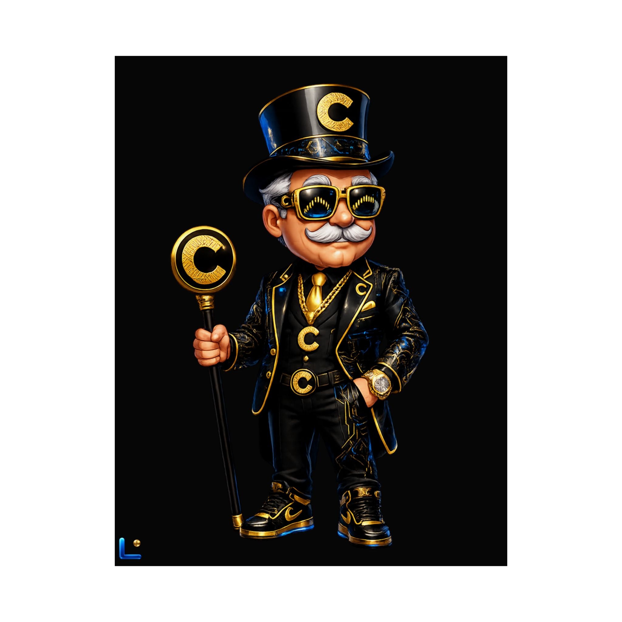 Uncle Canton Poster – Matte Mascot Wall Art