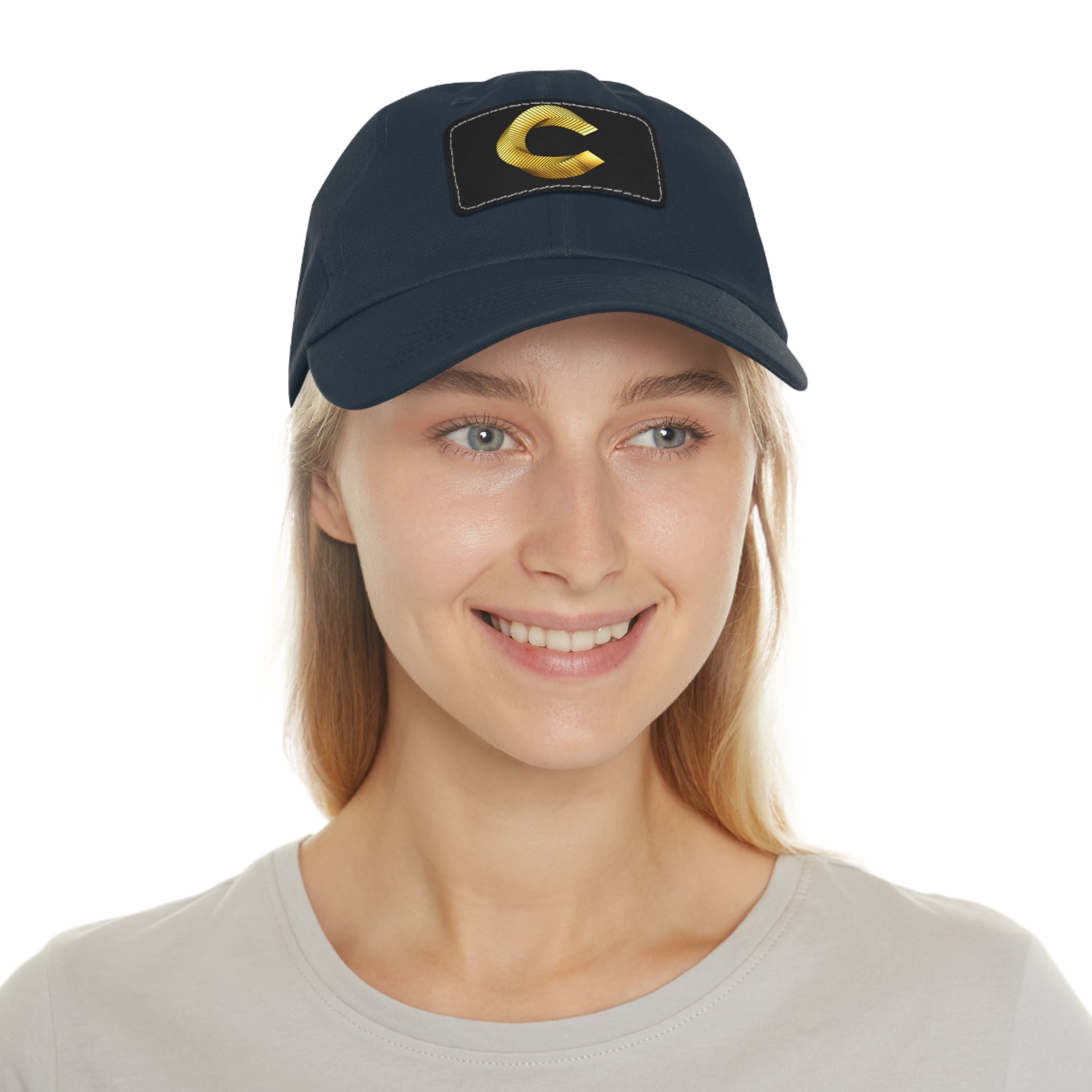 Canton Network Hat with Leather Patch