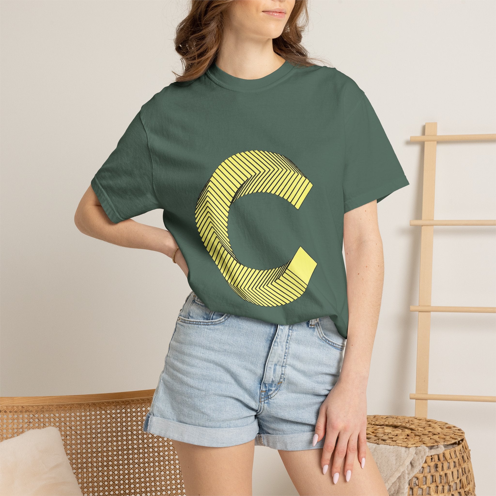 Canton Coin 'C' Garment-Dyed Tee – LongView Compute Shirt
