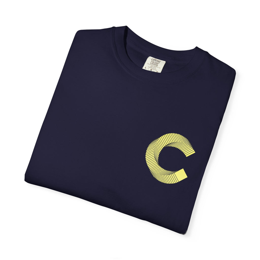 Uncle Canton Chest & Back Tee – Vintage Garment-Dyed T-Shirt