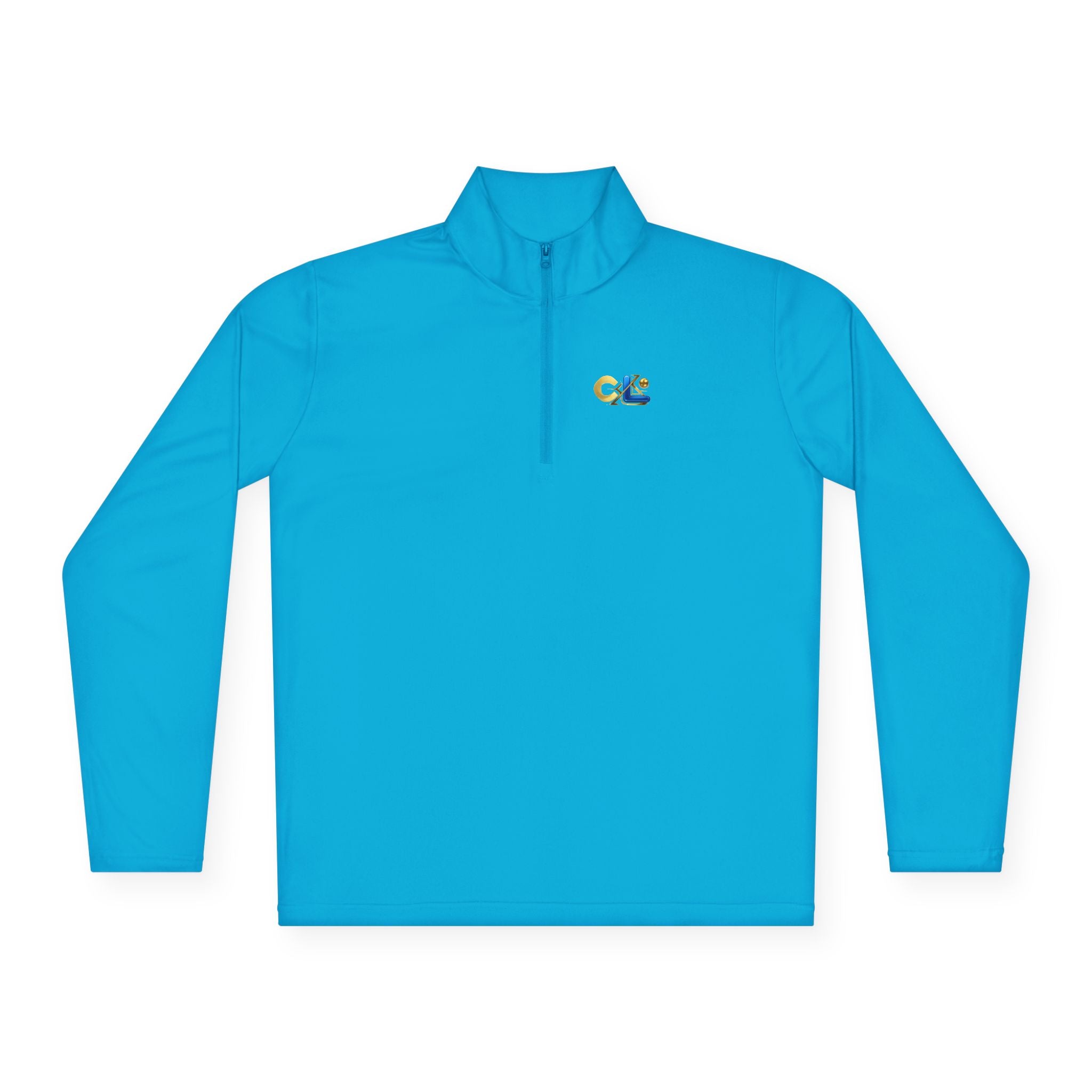 LongView Compute Quarter-Zip Pullover – Minimal Logo Athletic Top