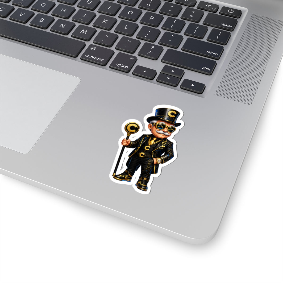 Uncle Canton Mascot Sticker – LongView Compute Die-Cut Vinyl
