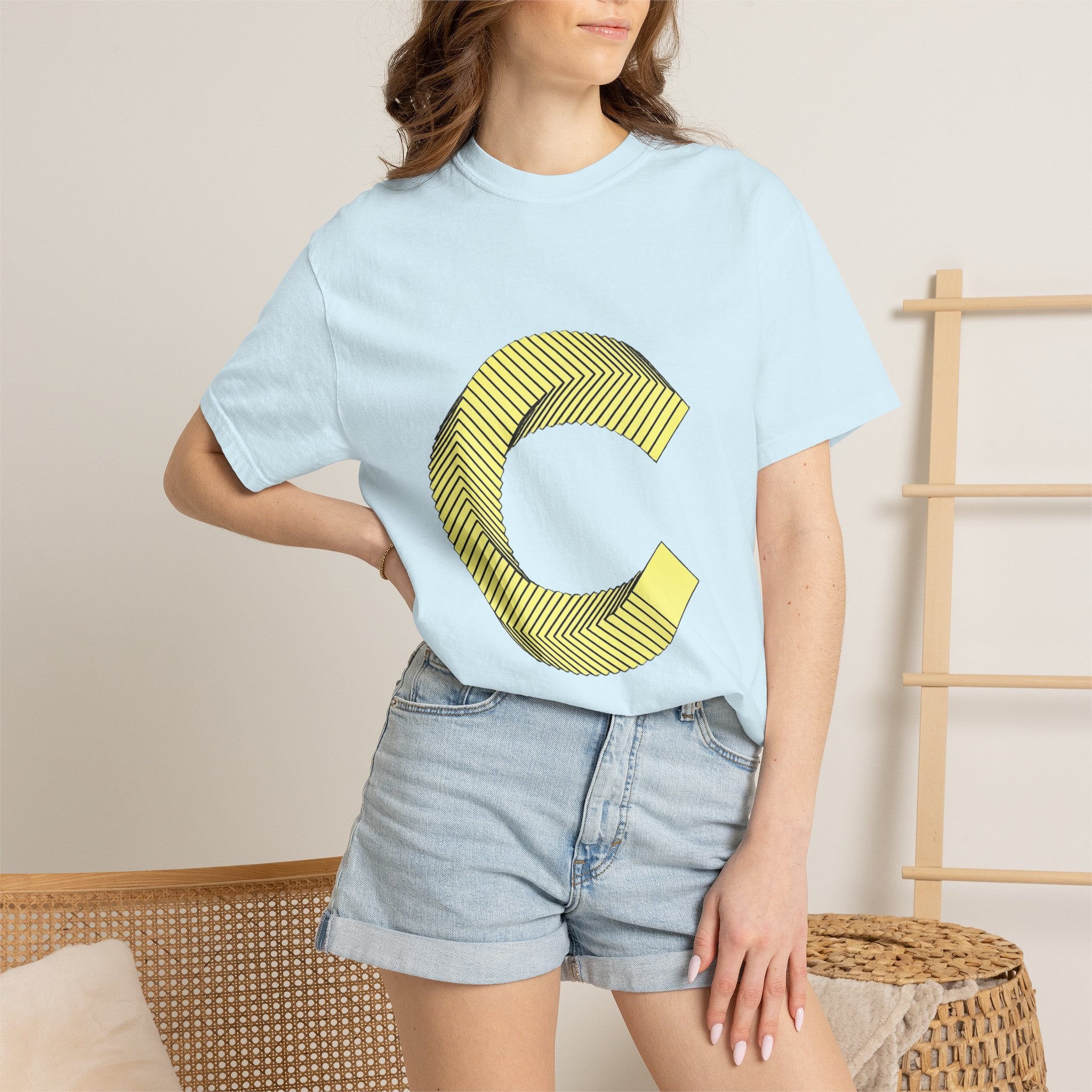 Canton Coin 'C' Garment-Dyed Tee – LongView Compute Shirt