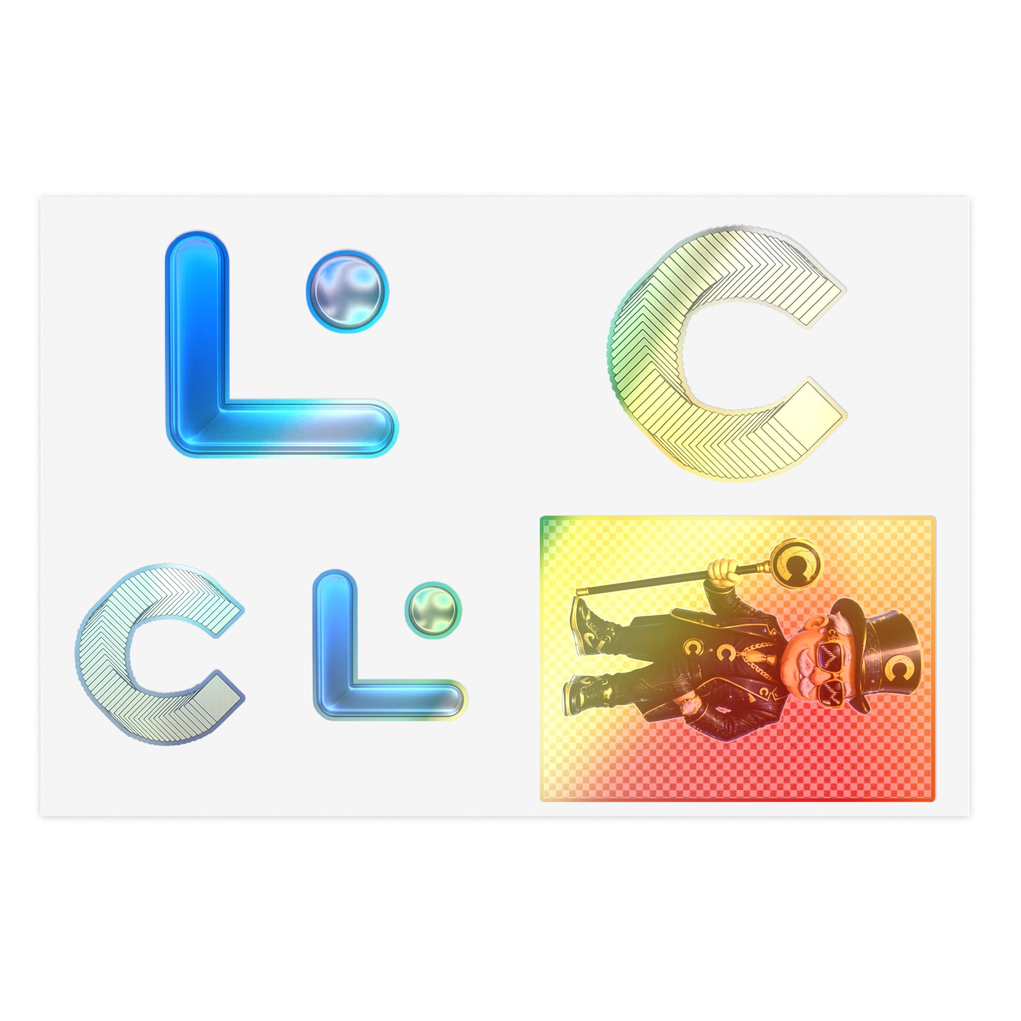 LongView Compute Sticker Pack – Canton Network Die-Cut Sticker Sheet