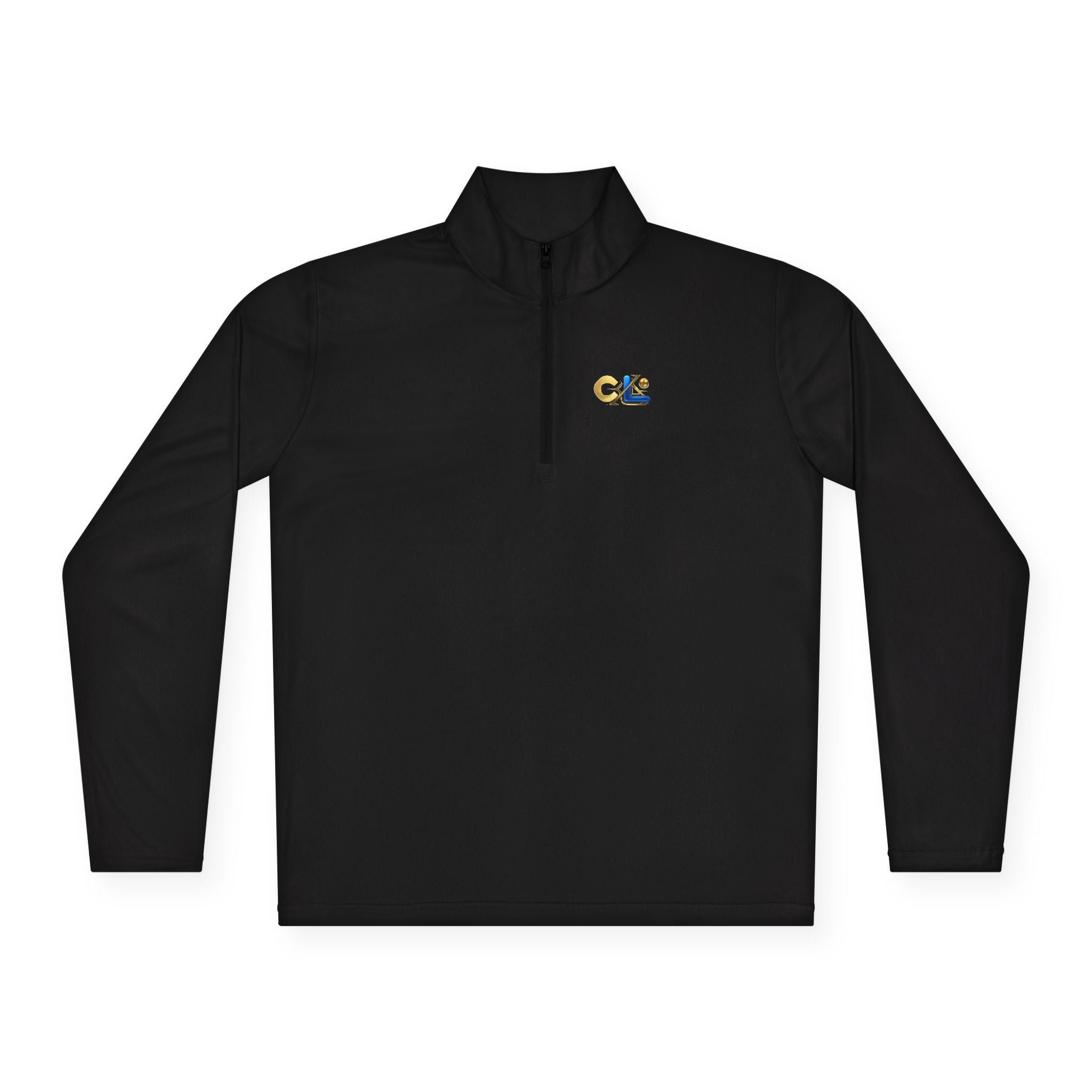 LongView Compute Quarter-Zip Pullover – Minimal Logo Athletic Top