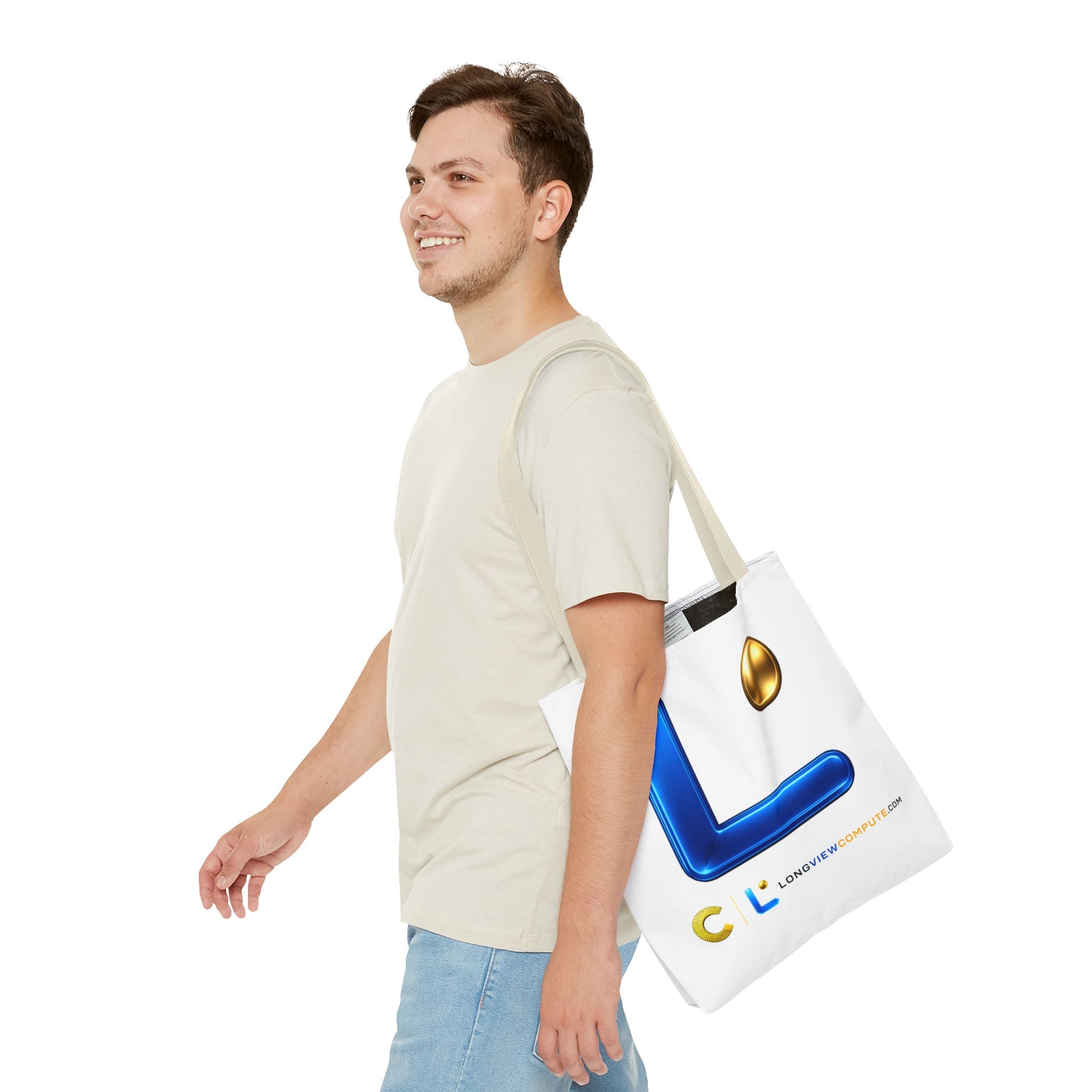 LongView Compute Tote Bag – Canton Network Cotton Tote