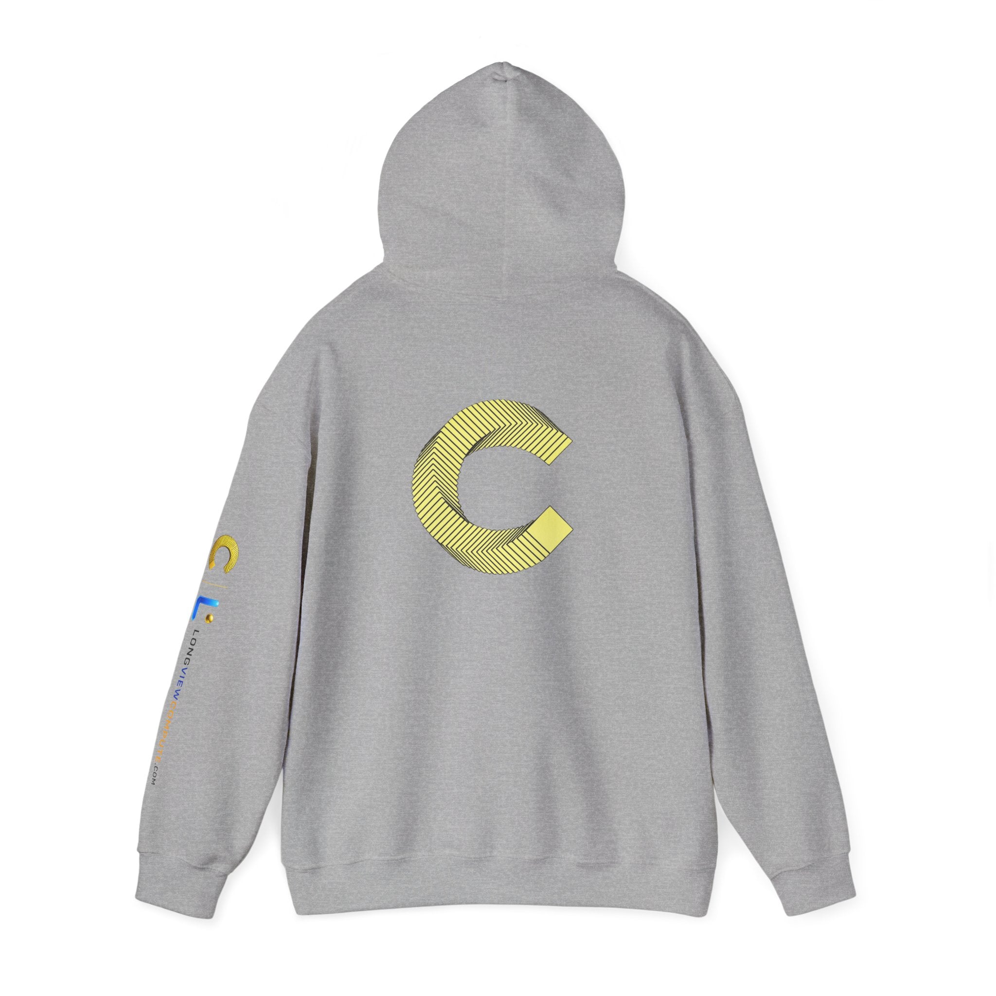 Canton Coin 'C' Hoodie – LongView Compute Monogram Streetwear