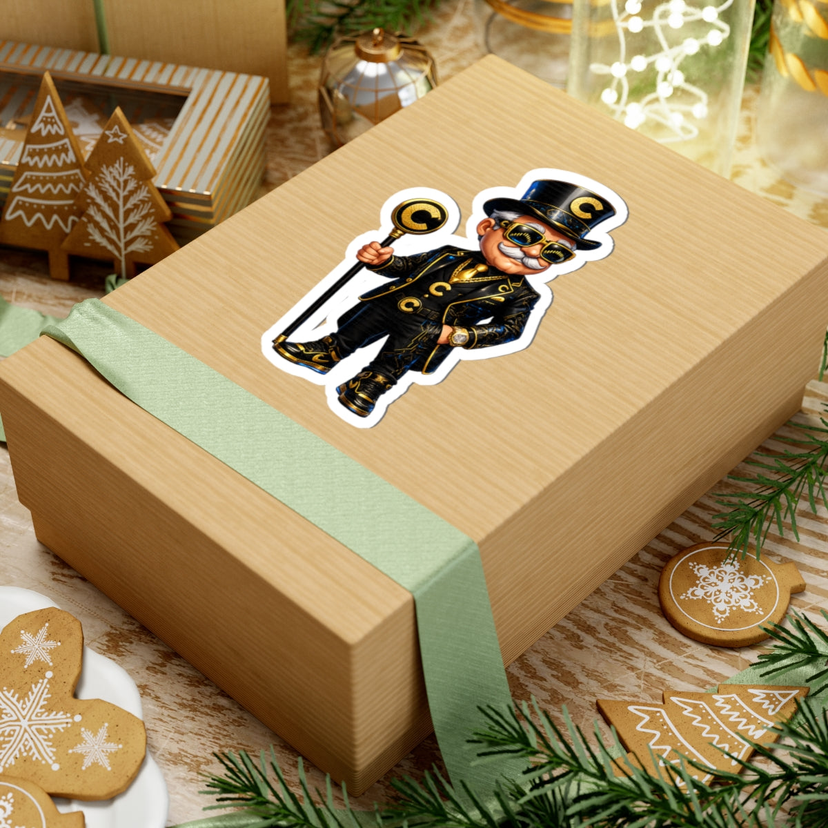 Uncle Canton Mascot Sticker – LongView Compute Die-Cut Vinyl