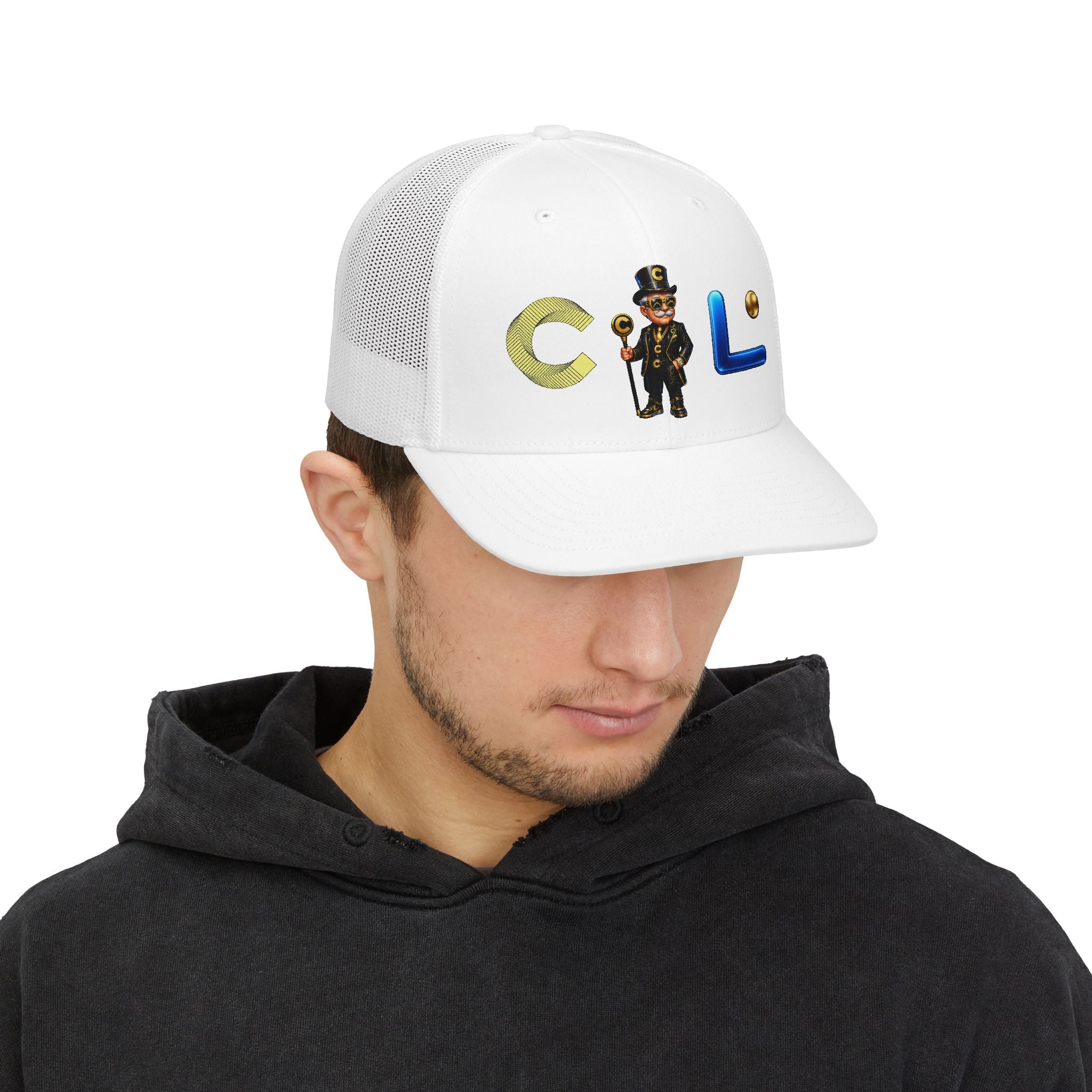 Uncle Canton Trucker Cap – Printed Mesh Snapback