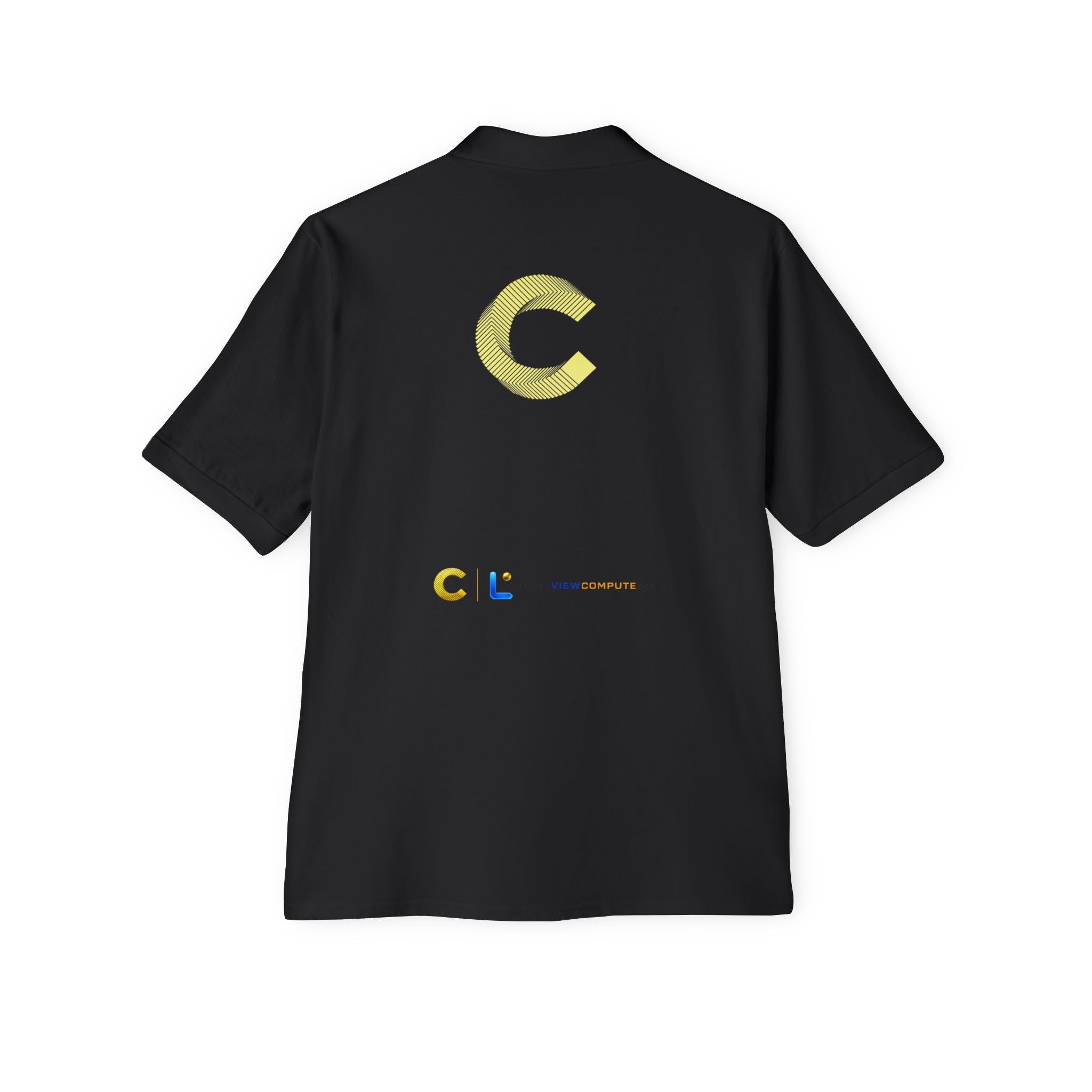 LongView Compute Piqué Polo – Embroidered C·L Golf Polo