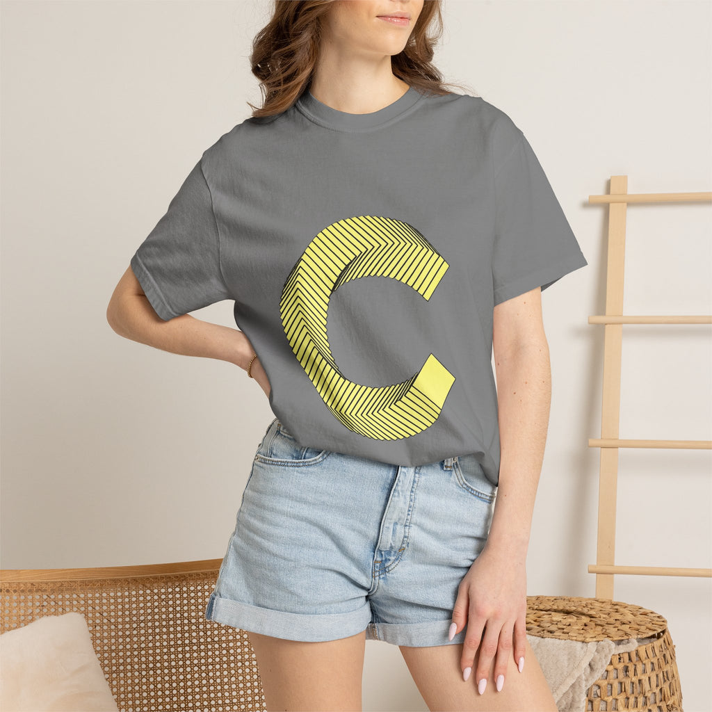 Canton Coin 'C' Garment-Dyed Tee – LongView Compute Shirt
