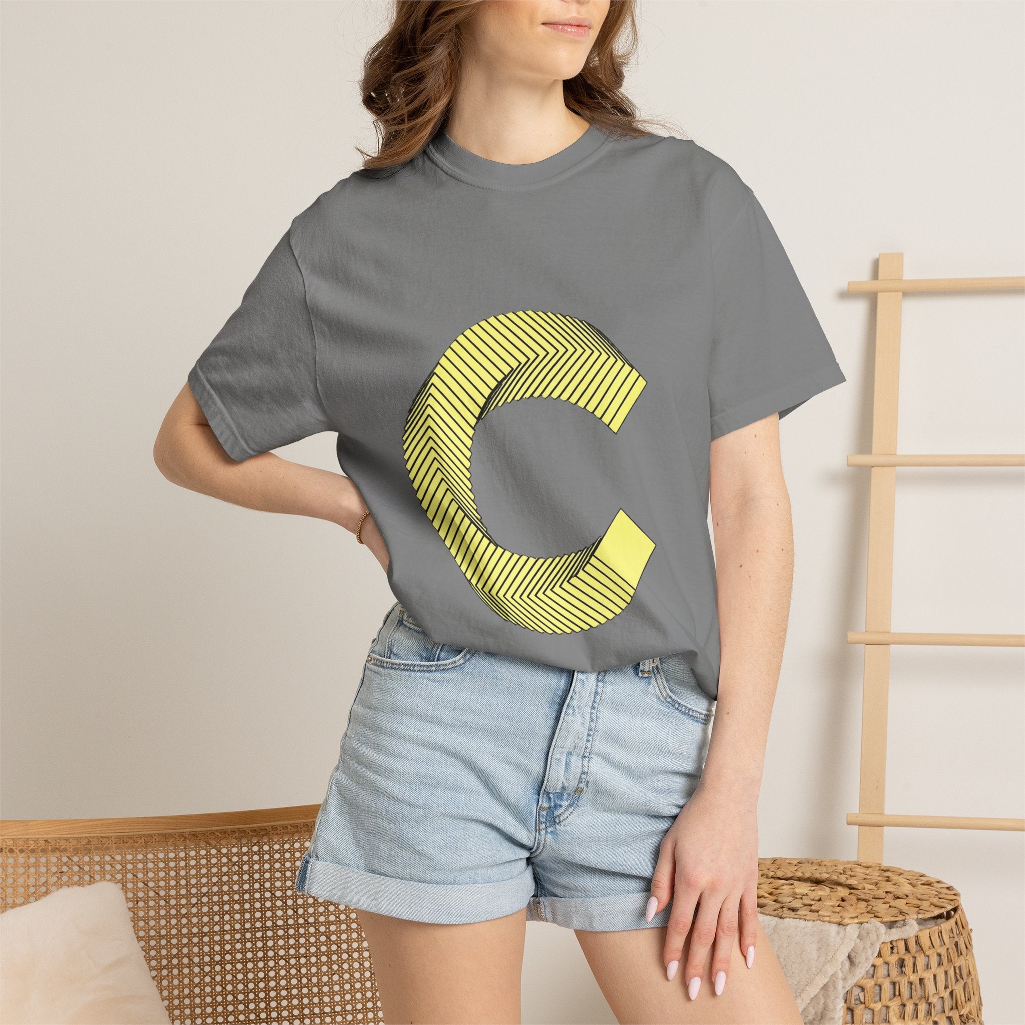 Canton Coin 'C' Garment-Dyed Tee – LongView Compute Shirt