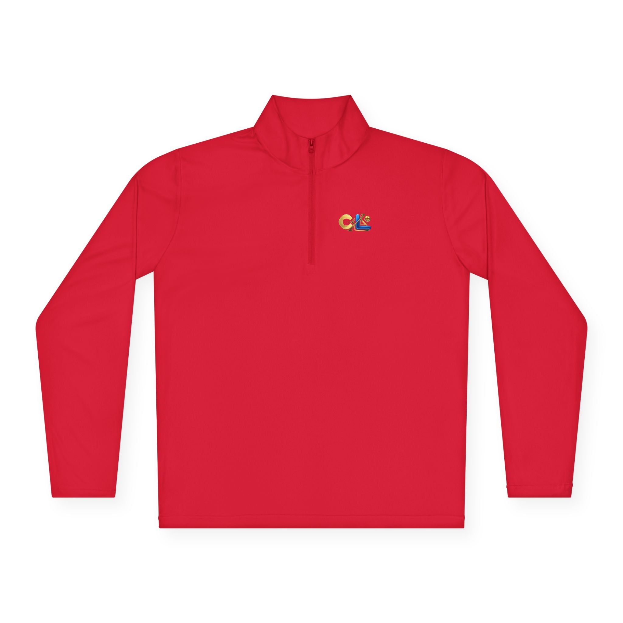 LongView Compute Quarter-Zip Pullover – Minimal Logo Athletic Top