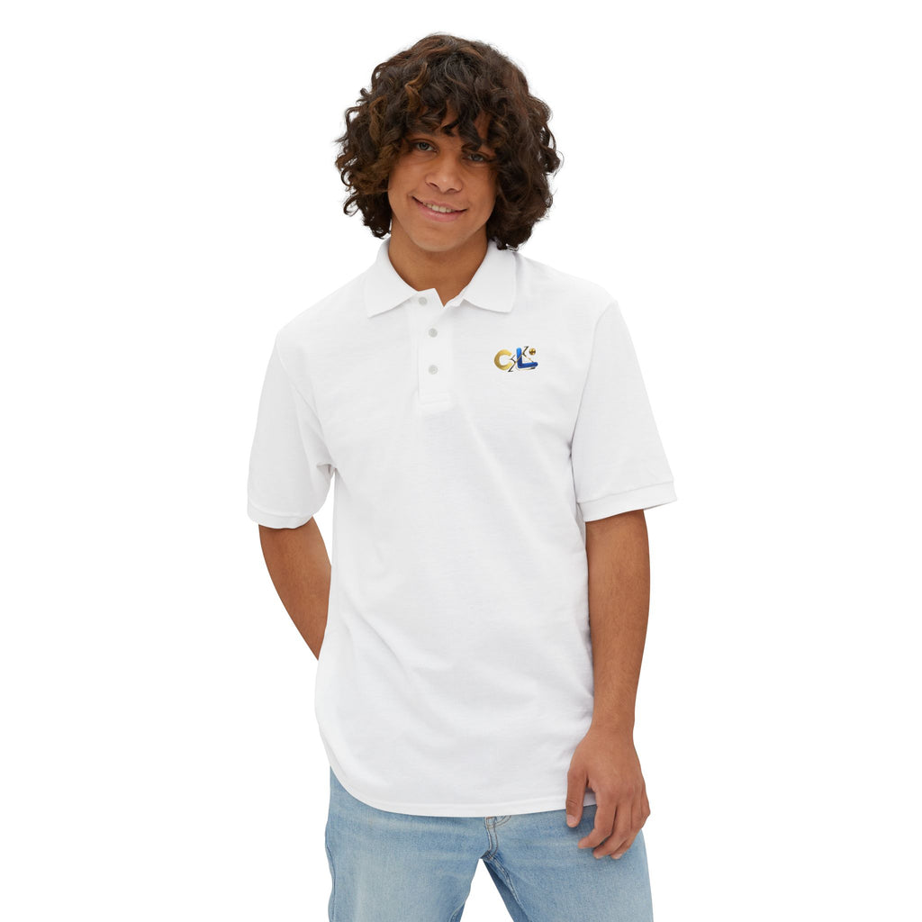 LongView Compute Piqué Polo – Embroidered C·L Golf Polo
