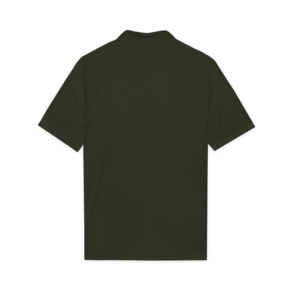 Embroidered Gold 'C' Polo Shirt — Men's Classic Performance Polo