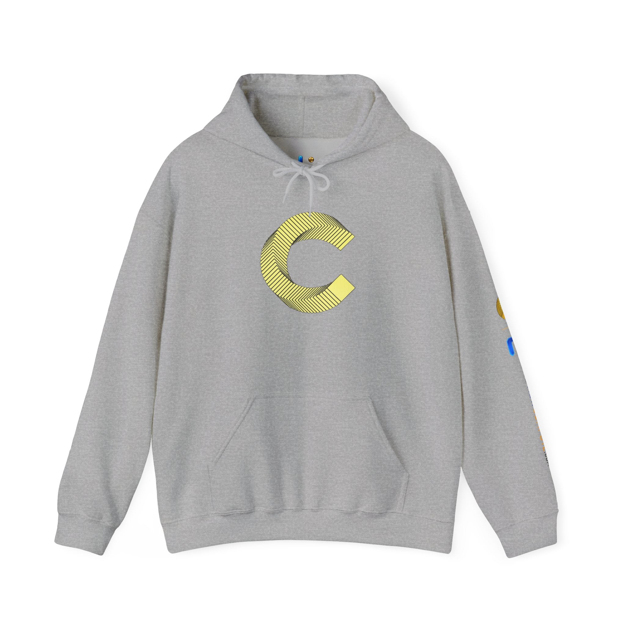 Canton Coin 'C' Hoodie – LongView Compute Monogram Streetwear