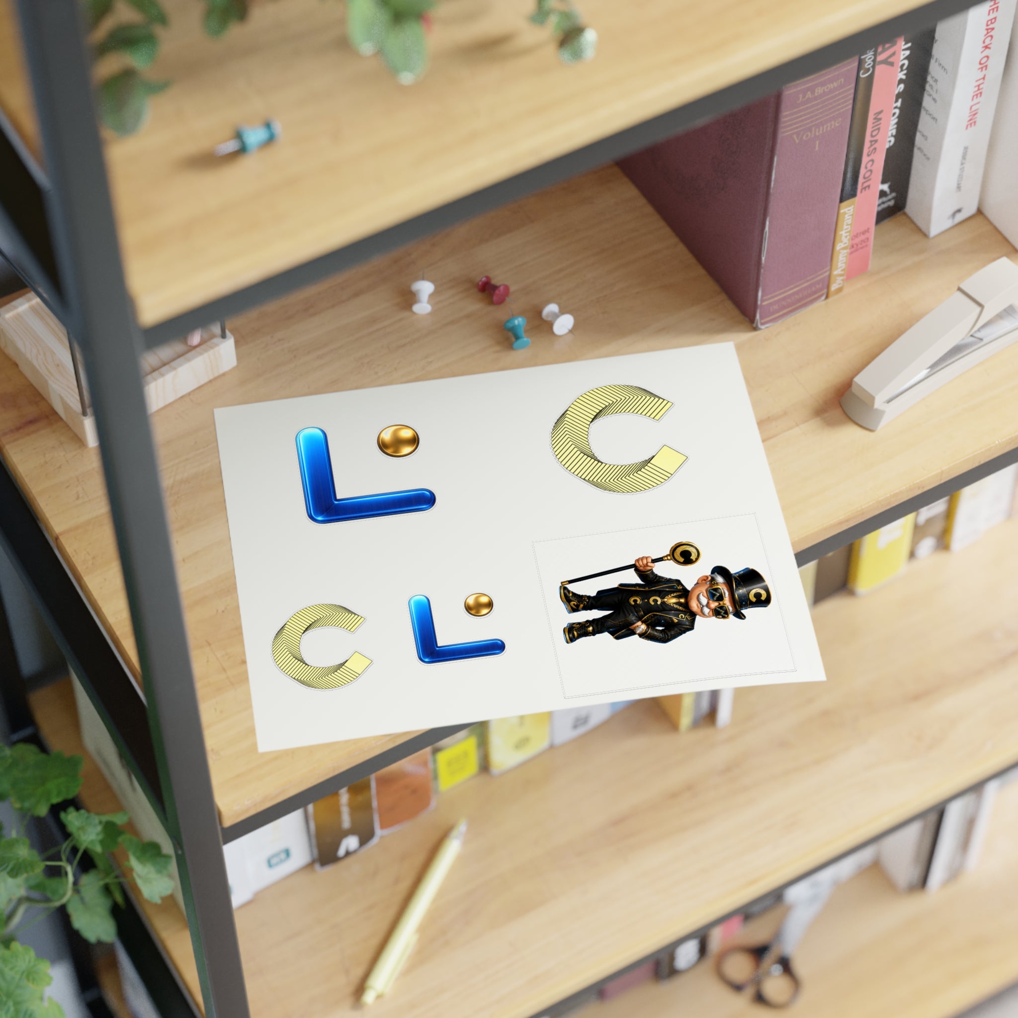 LongView Compute Sticker Pack – Canton Network Die-Cut Sticker Sheet